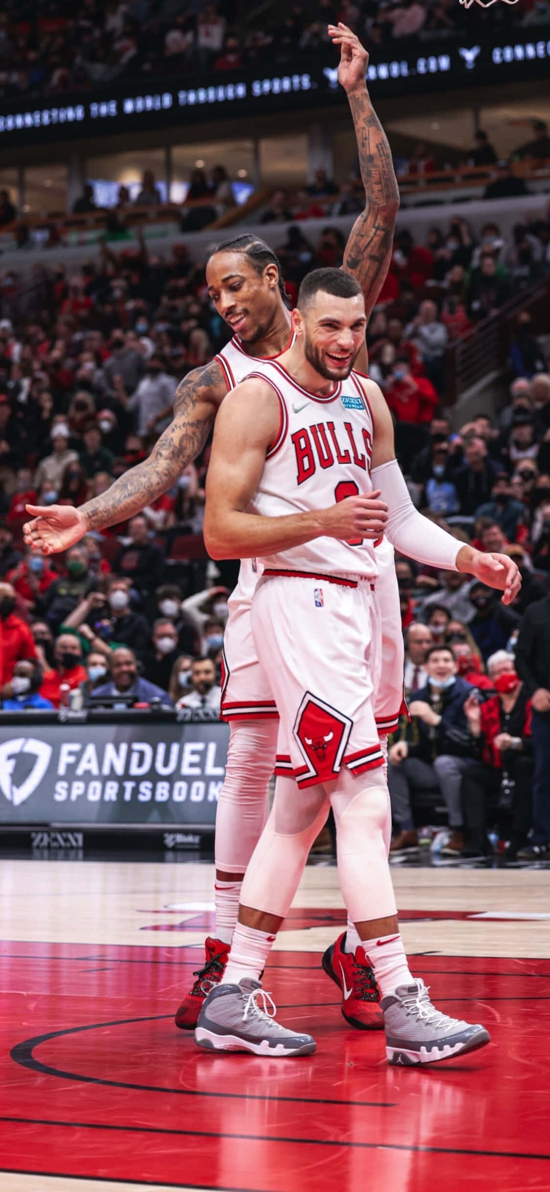 Слова на сила от Chicago Bulls iPhone Тапет