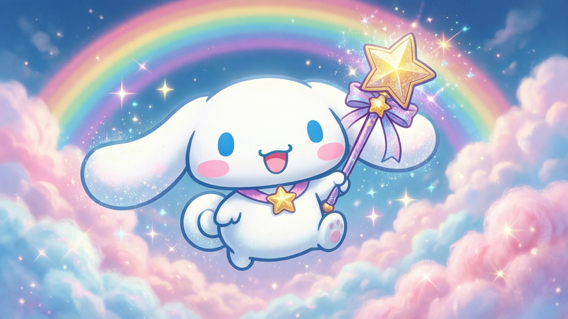 Магически Cinnamoroll Тапет