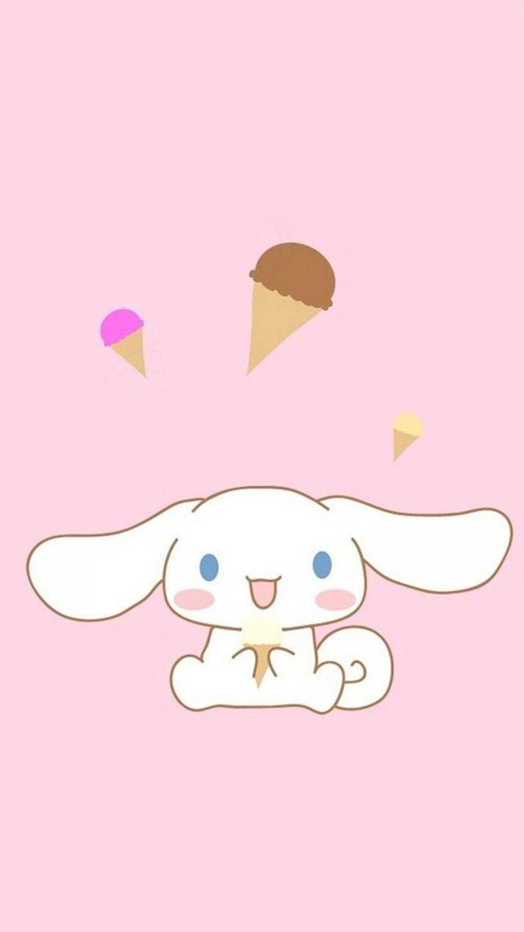 Cinnamoroll сладолед кавай HD Тапет