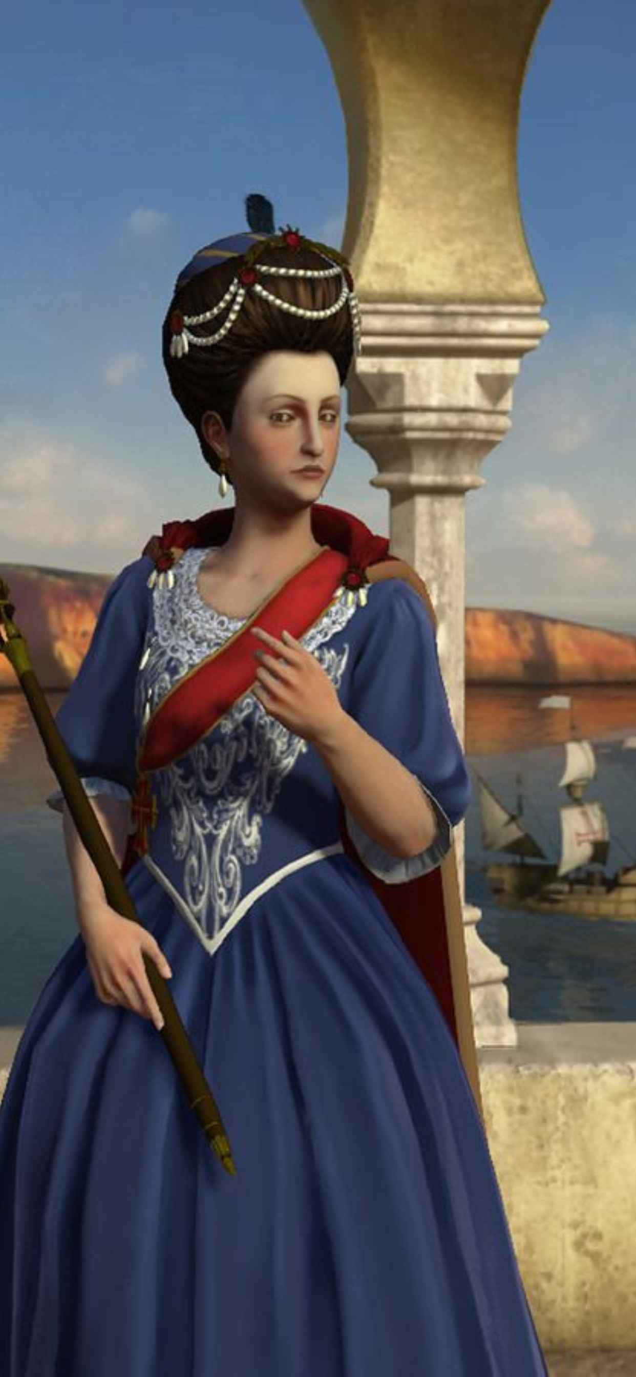 Наслаждайте се игра Civilization V на iPhone XS Max Тапет