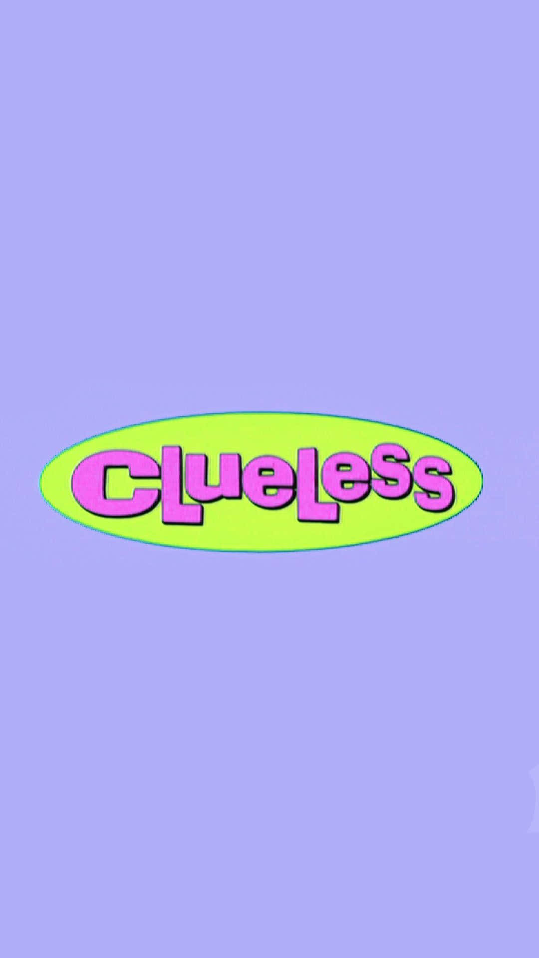 Лилаво Clueless 90-те Y2k Естетика Тапет