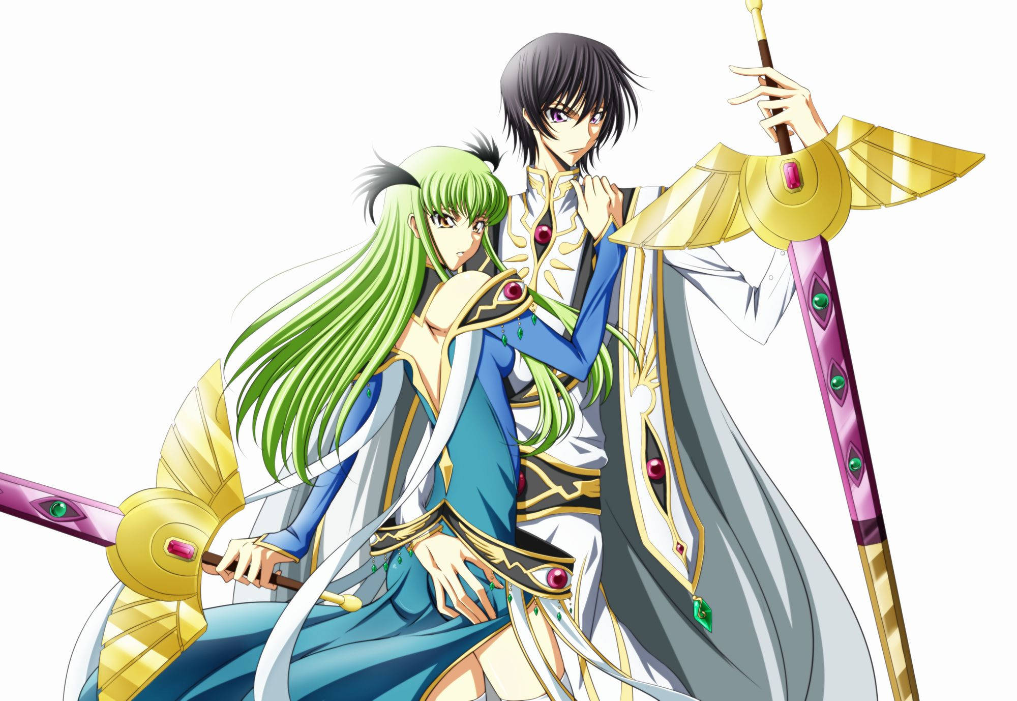 Аниме двойка Code Geass Тапет