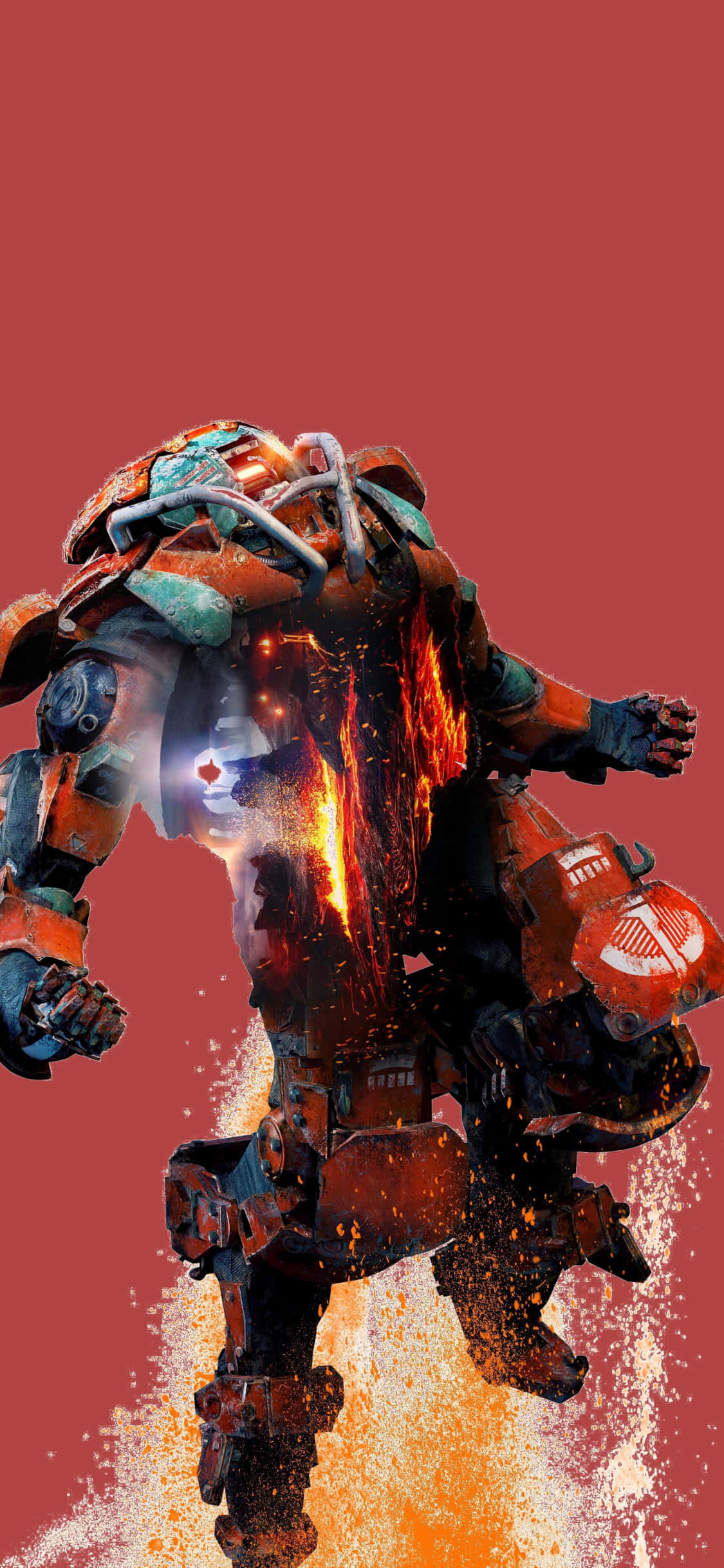 Colossus лети нагоре Pixel 3 Anthem фон Тапет