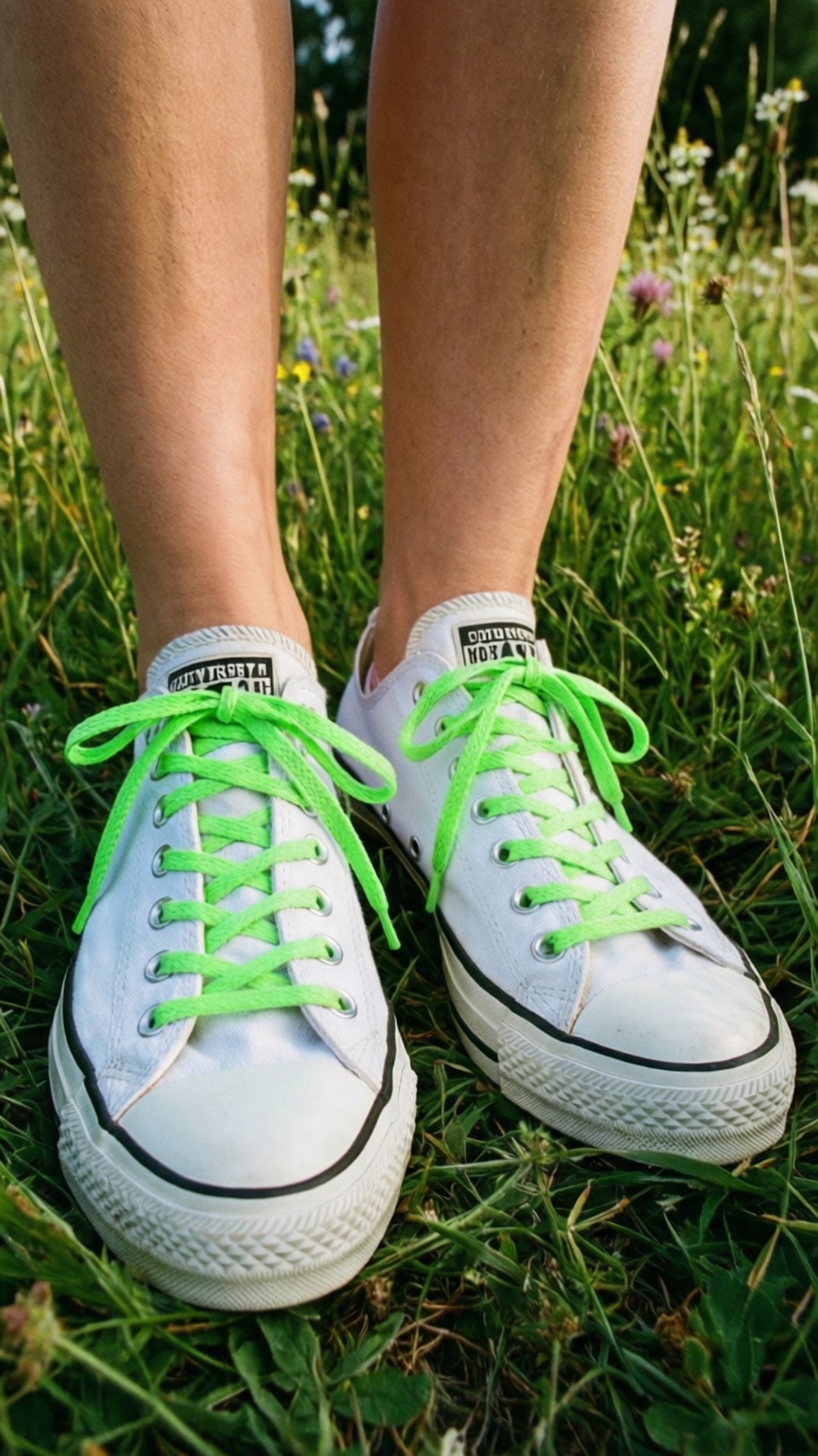 Бели кецове Converse Тапет