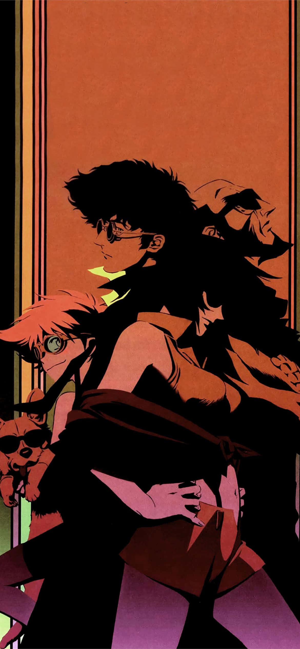 Cowboy Bebop - Космическият кораб Bebop, излитащ в неизвестността Тапет