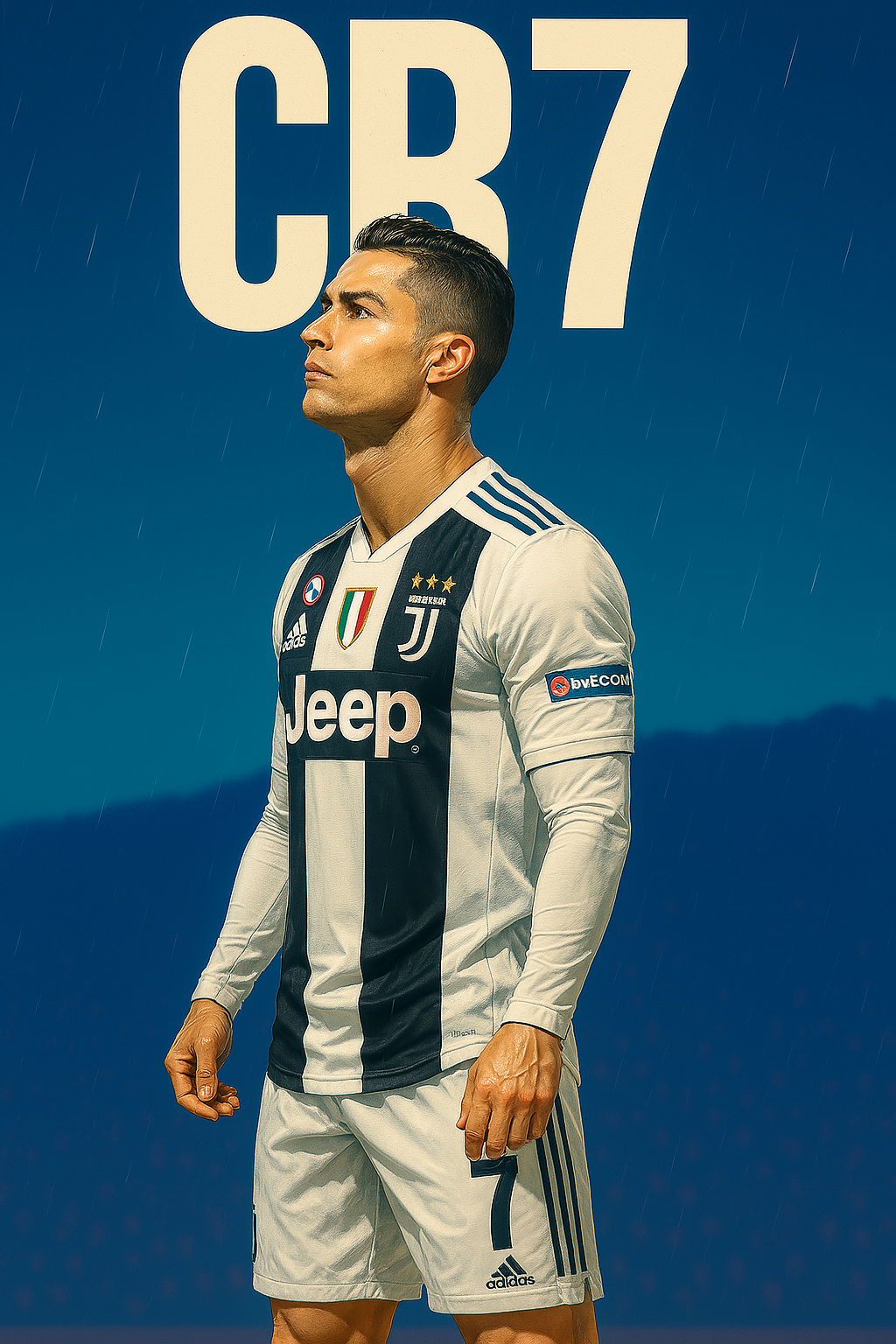 Кристиано Роналдо CR7 Ювентус 4K Тапет