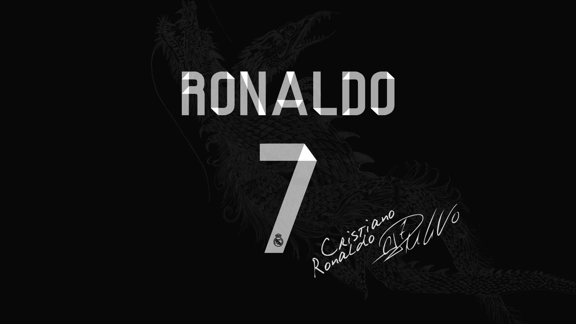 CR7 HD Фамилия, Номер, Подпис Тапет