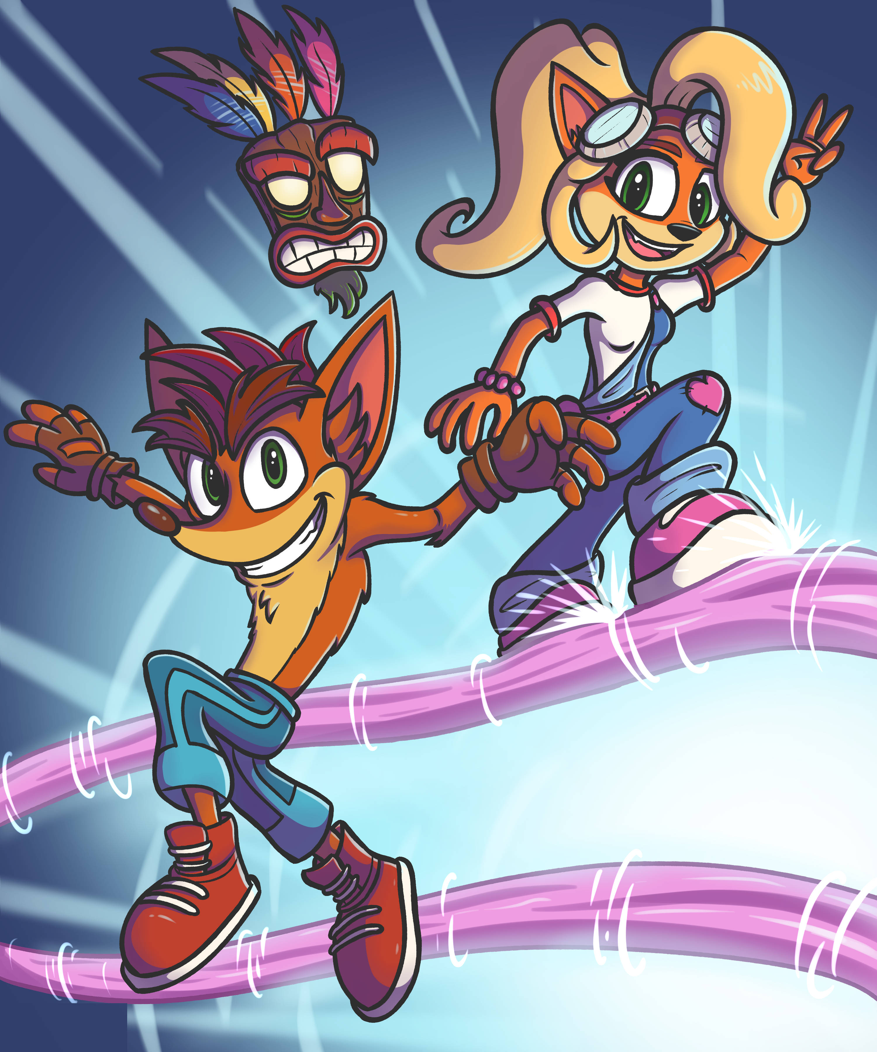 Crash Bandicoot 4 Тапет