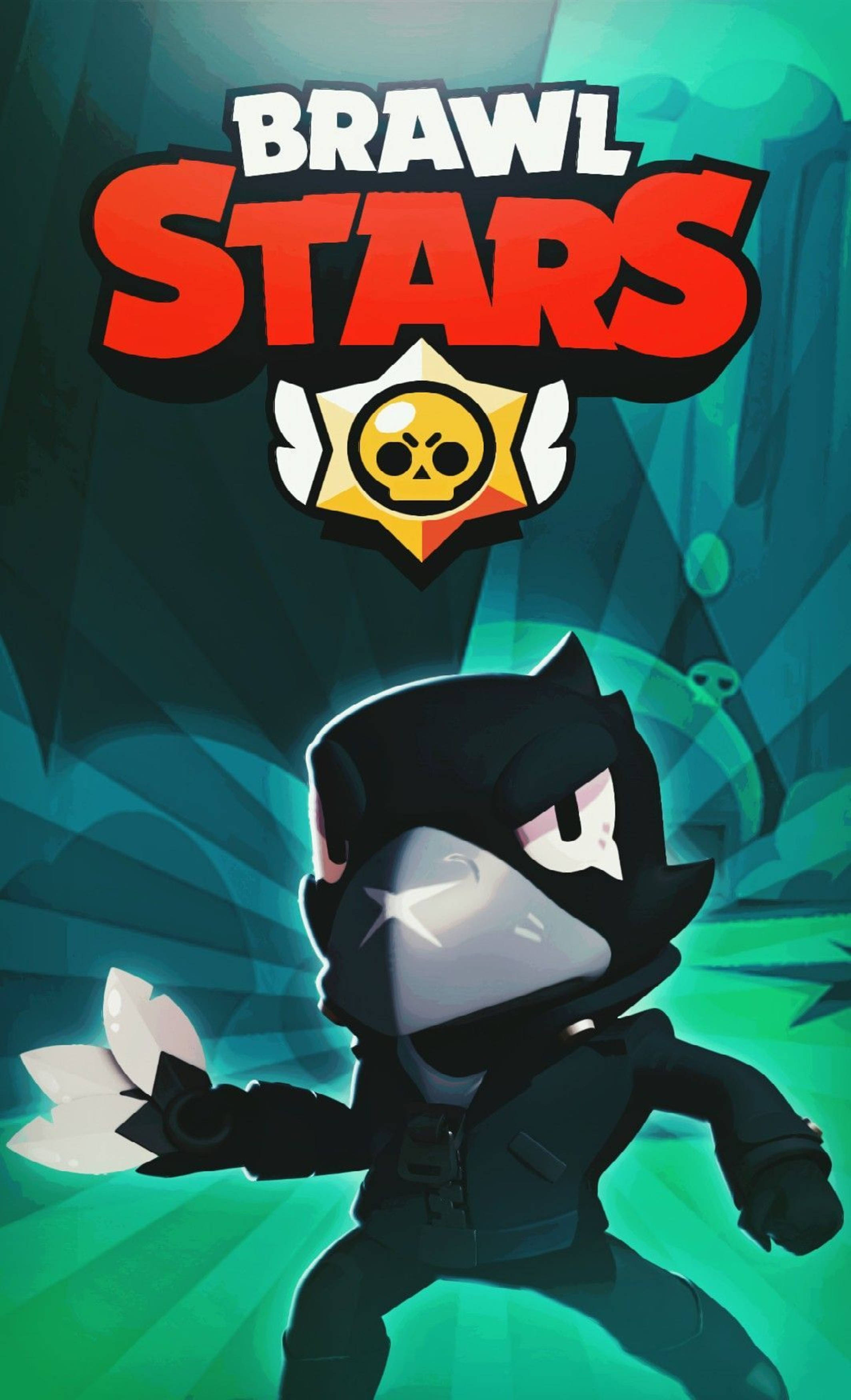 Легендарен Crow Brawl Stars 4K Тапет