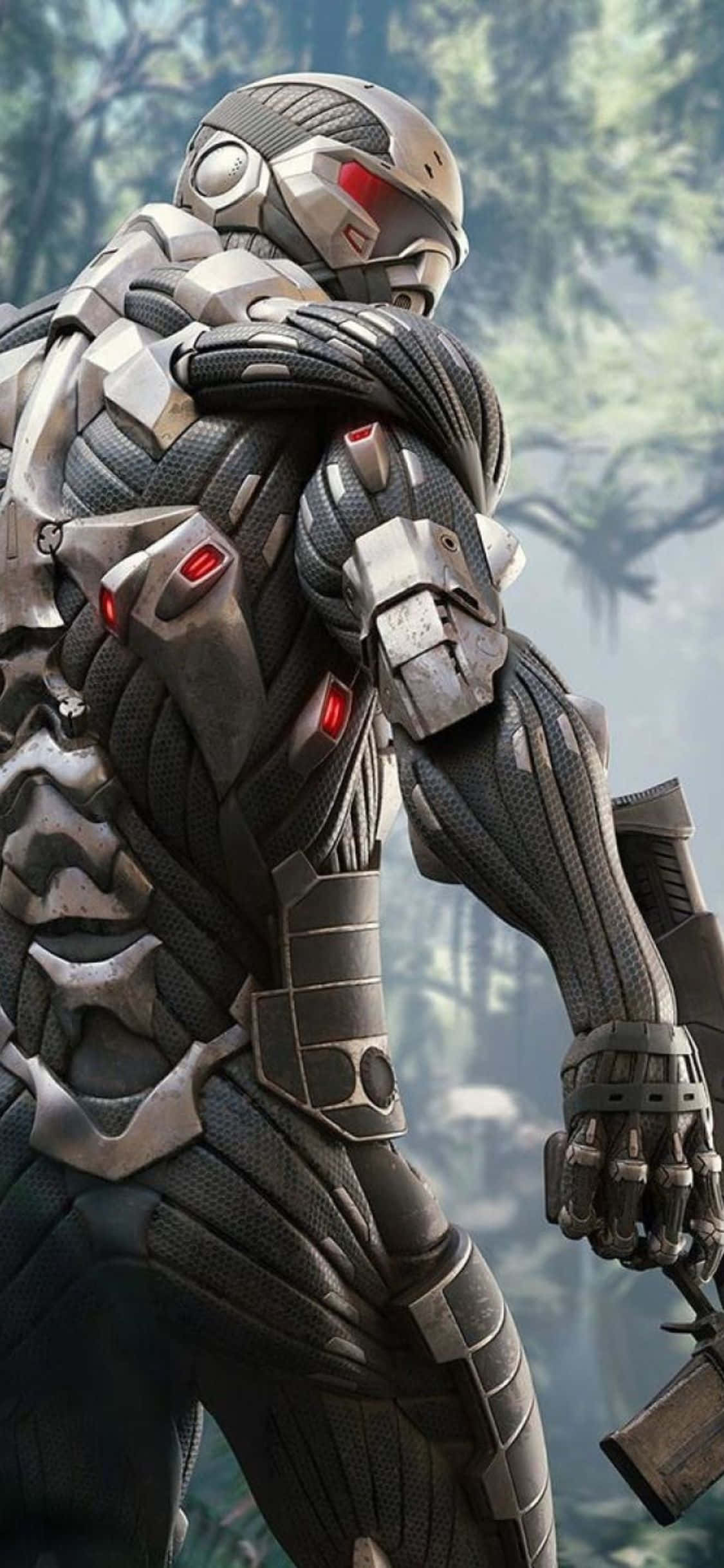 Изживей Crysis 3 на iPhone X Тапет