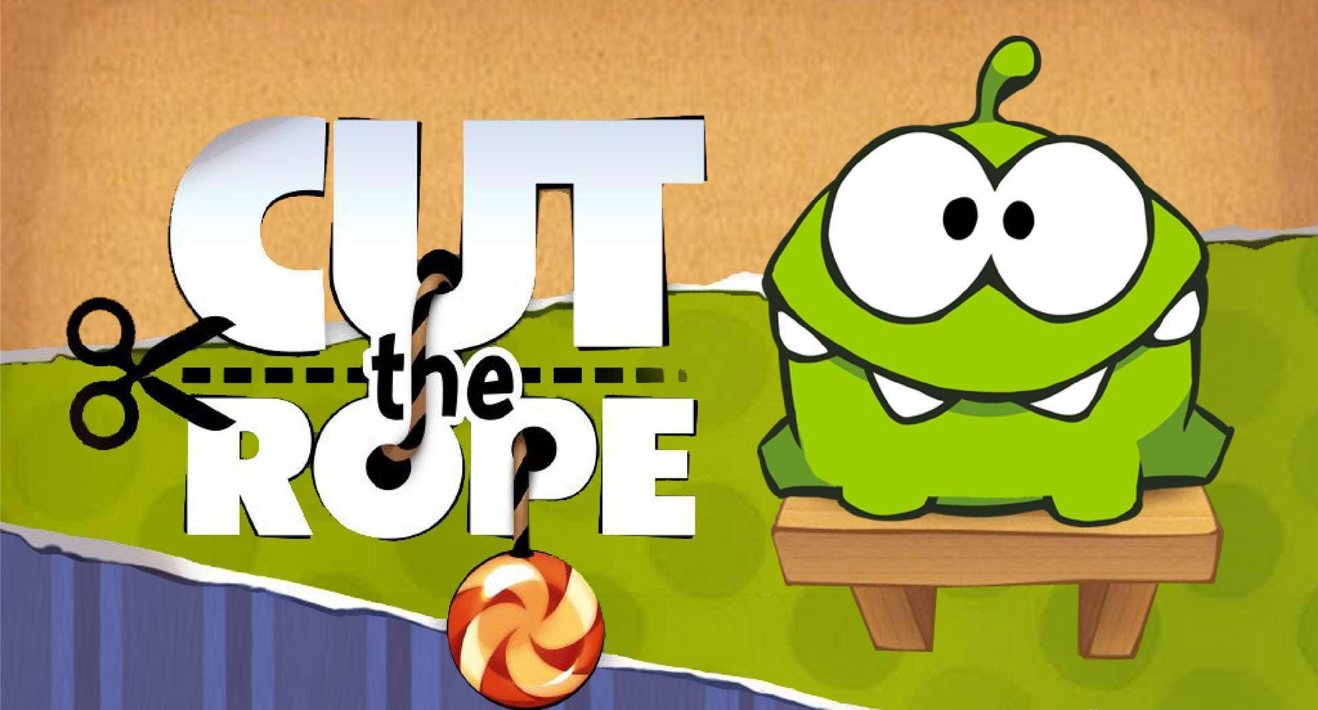 Cut The Rope Игра Кавай Жаба Тапет