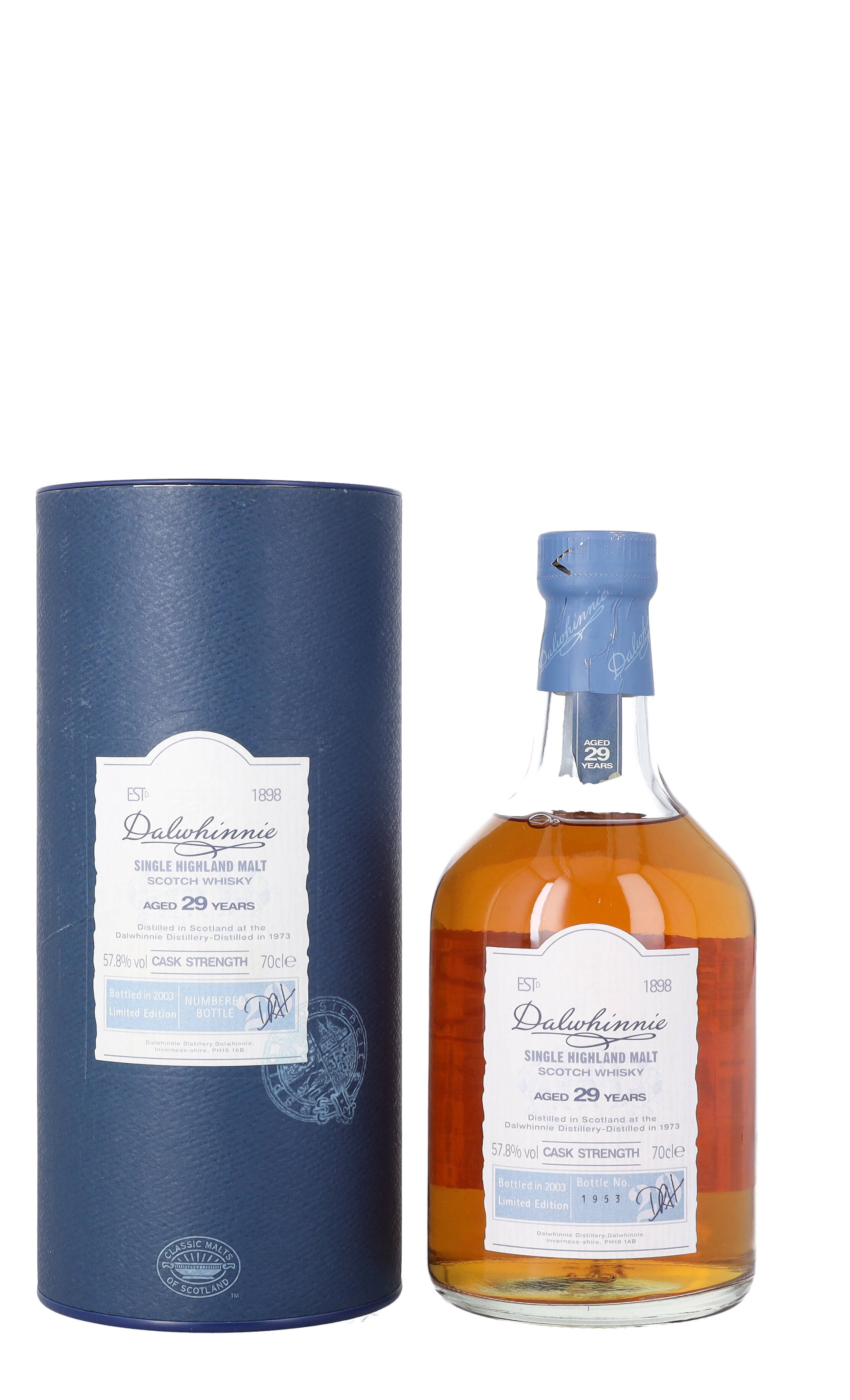 Dalwhinnie Уиски 2003 Бутилка Тапет
