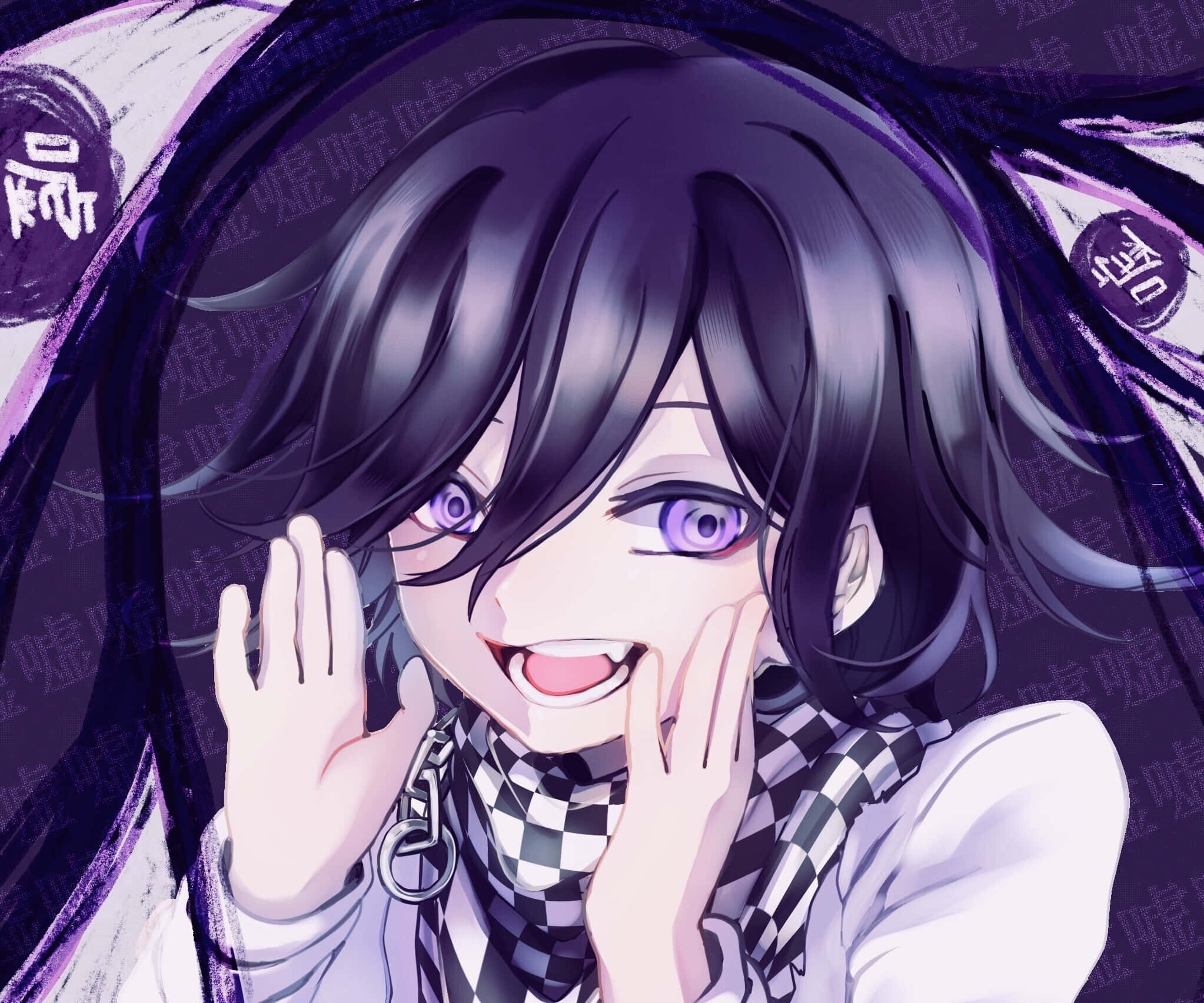 Пакостлив Кокичи Ома Danganronpa PFP Тапет