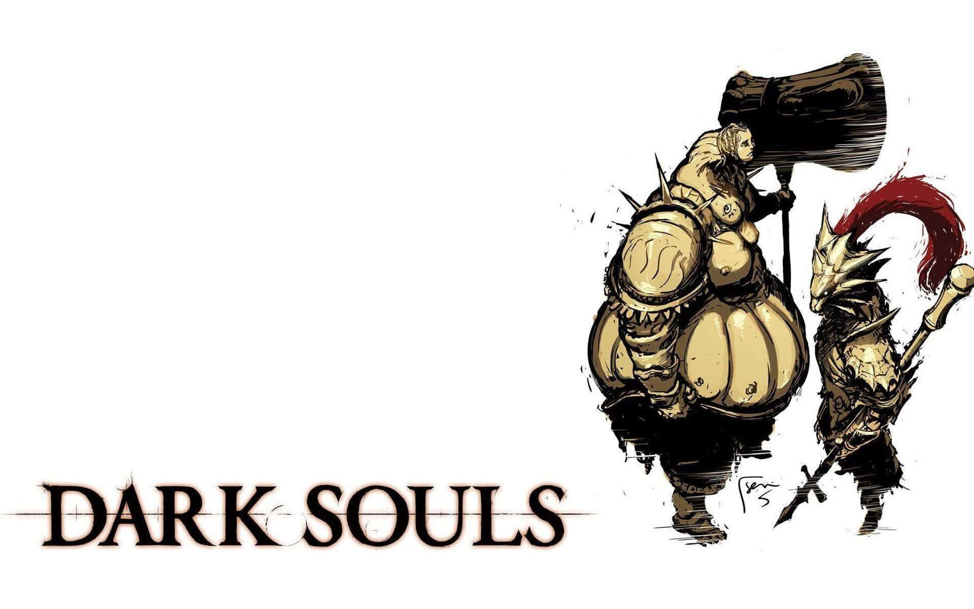 Грабни съдбата си в митичния свят на Dark Souls Тапет