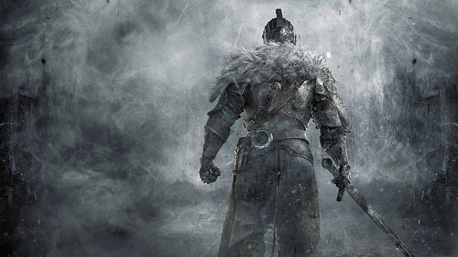 Мистериозна видео игра Dark Souls II Тапет