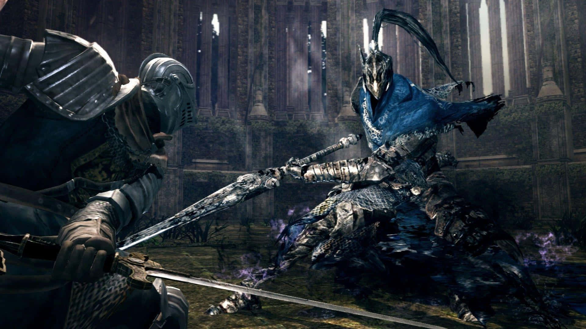 Прегърни предизвикателството на Dark Souls Тапет