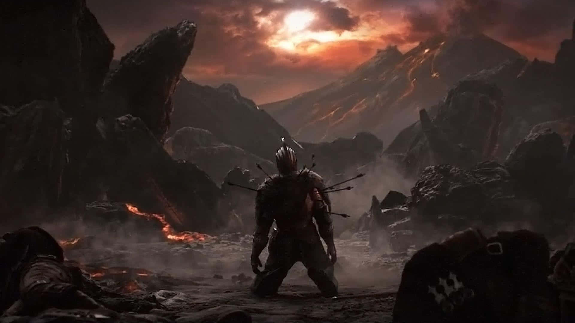 Предизвикай мрака на непознатото с Dark Souls Тапет