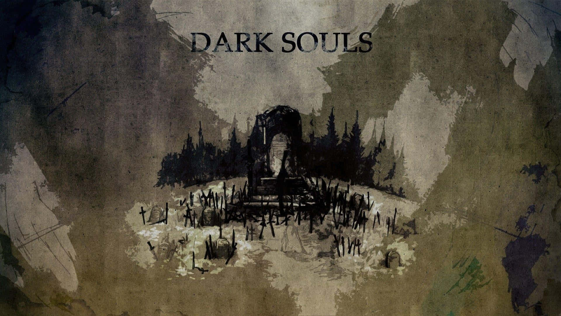 Dark Souls - обложка на CD Тапет