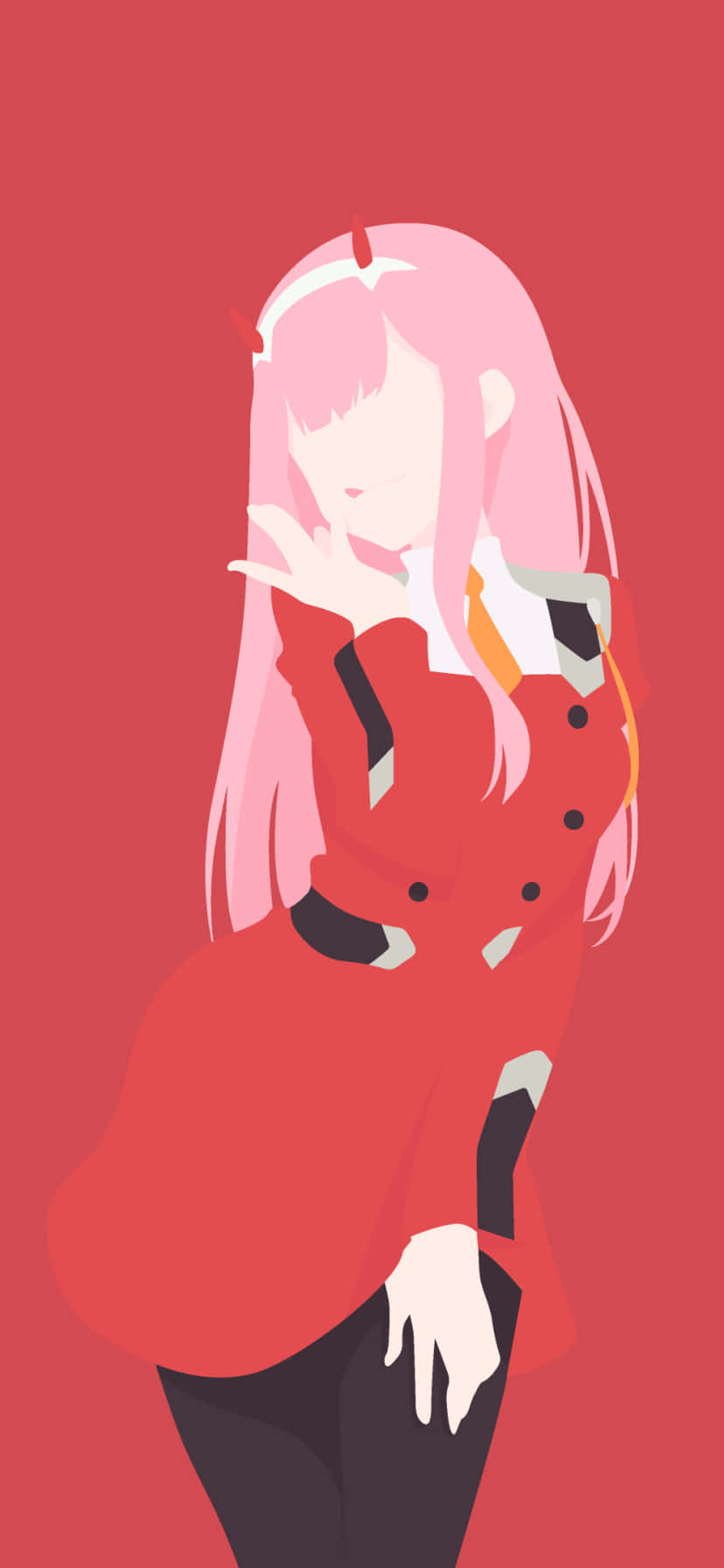 Darling In The Franxx Минимално Аниме Тапет