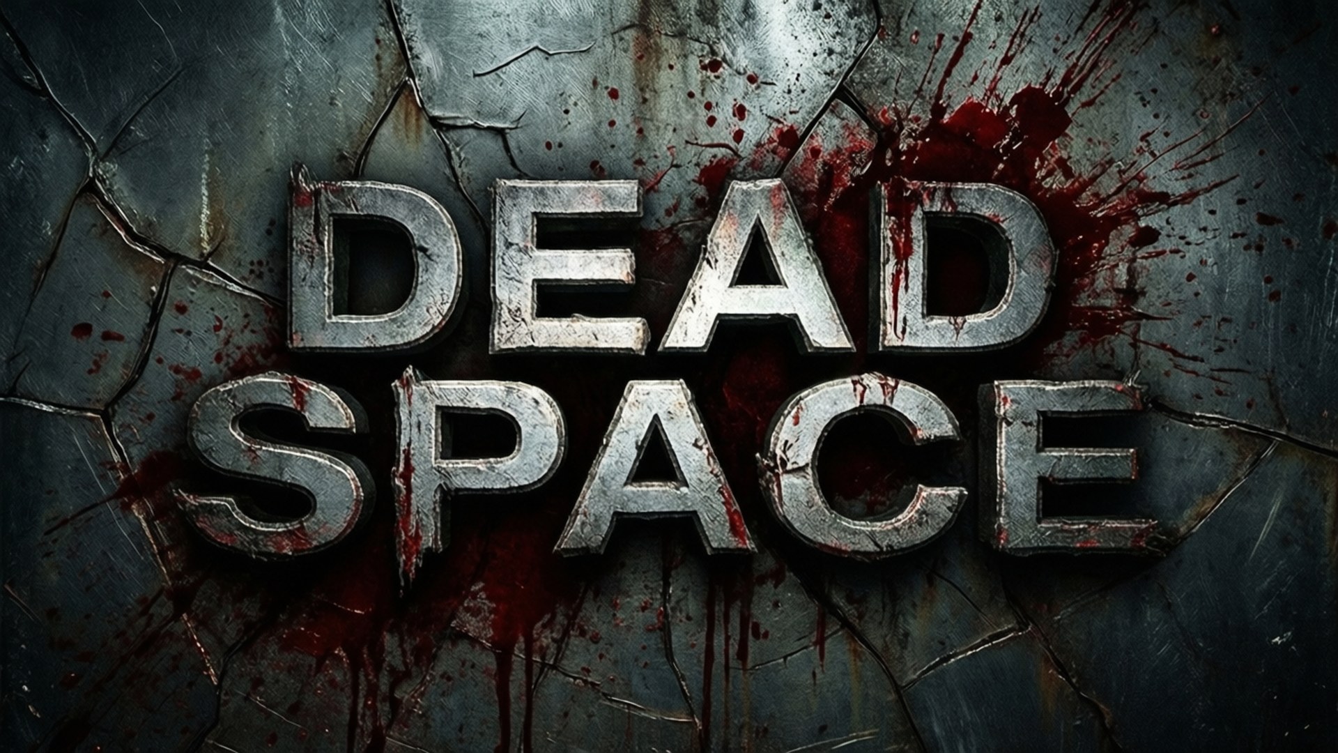 Лого Dead Space с мрачна текстура Тапет