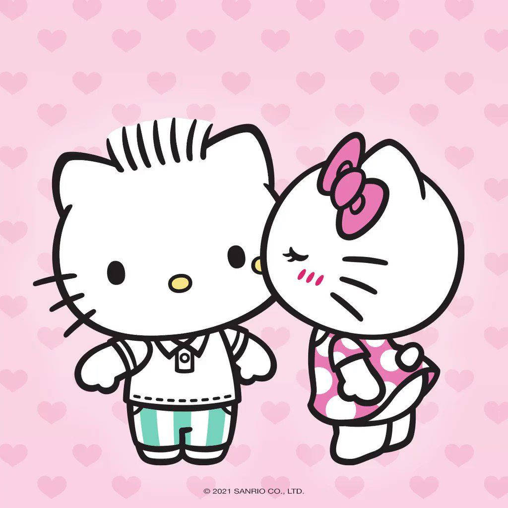 Dear Daniel и Hello Kitty PFP Тапет