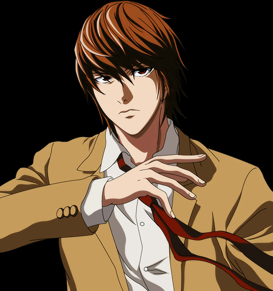 Лайт Ягами герой от Death Note Тапет