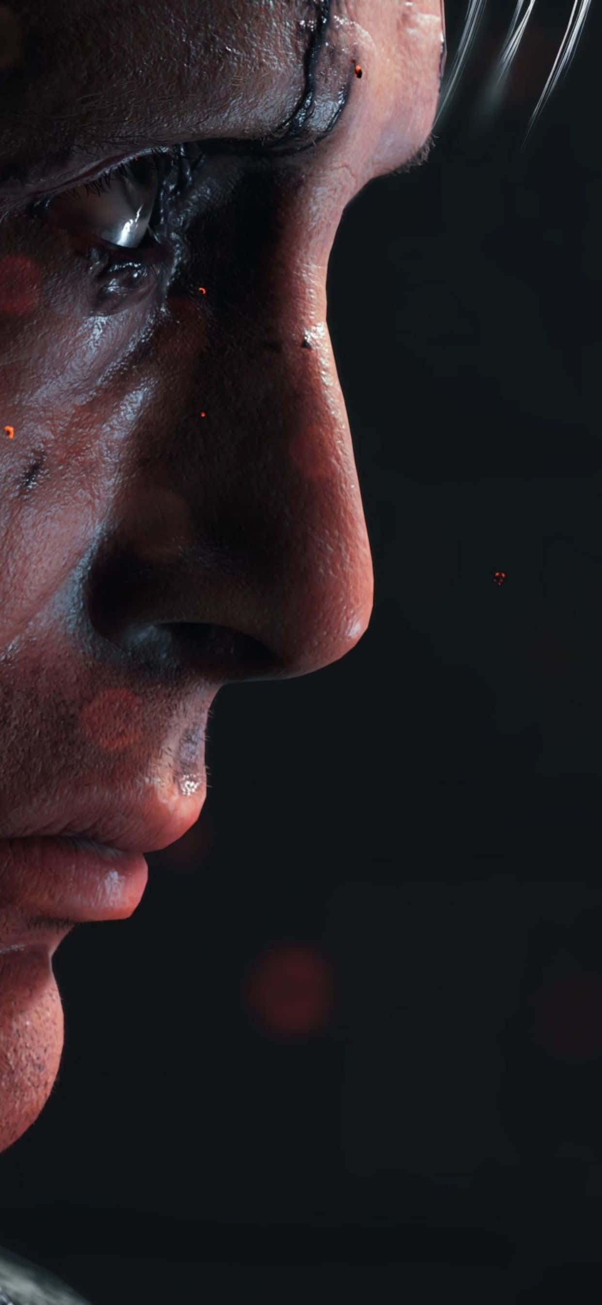 Наслаждайте се красивия геймплей на Death Stranding на вашия iPhone Xs Max Тапет