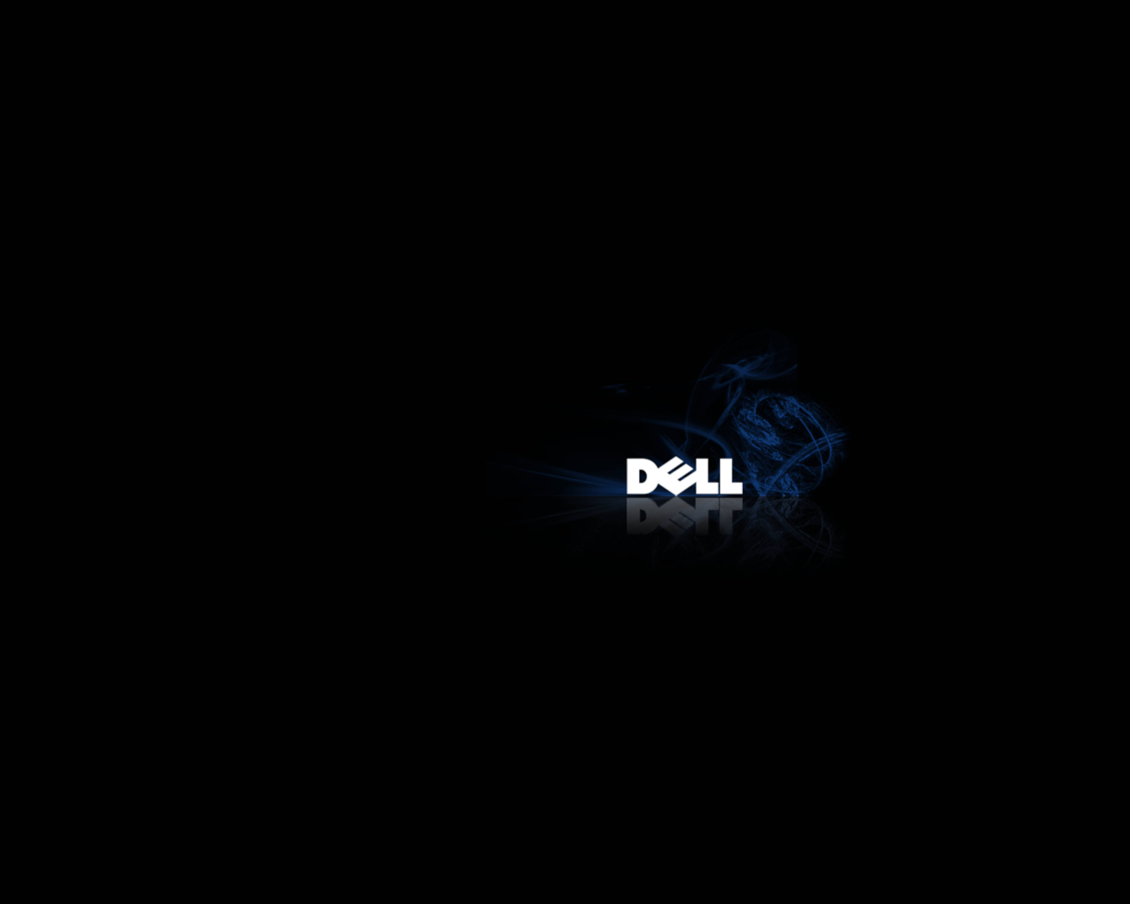 Лого на Dell 4K с дим Тапет