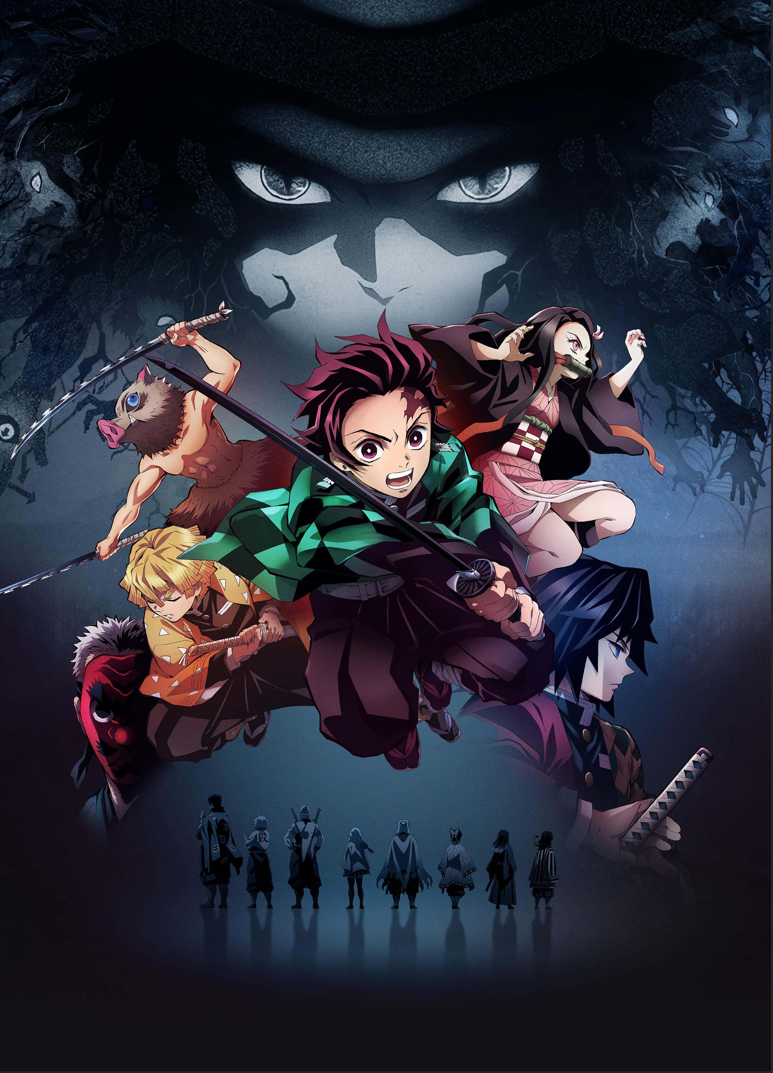 Кибуцуджи Музан е готов за следващия си противник в Demon Slayer Тапет