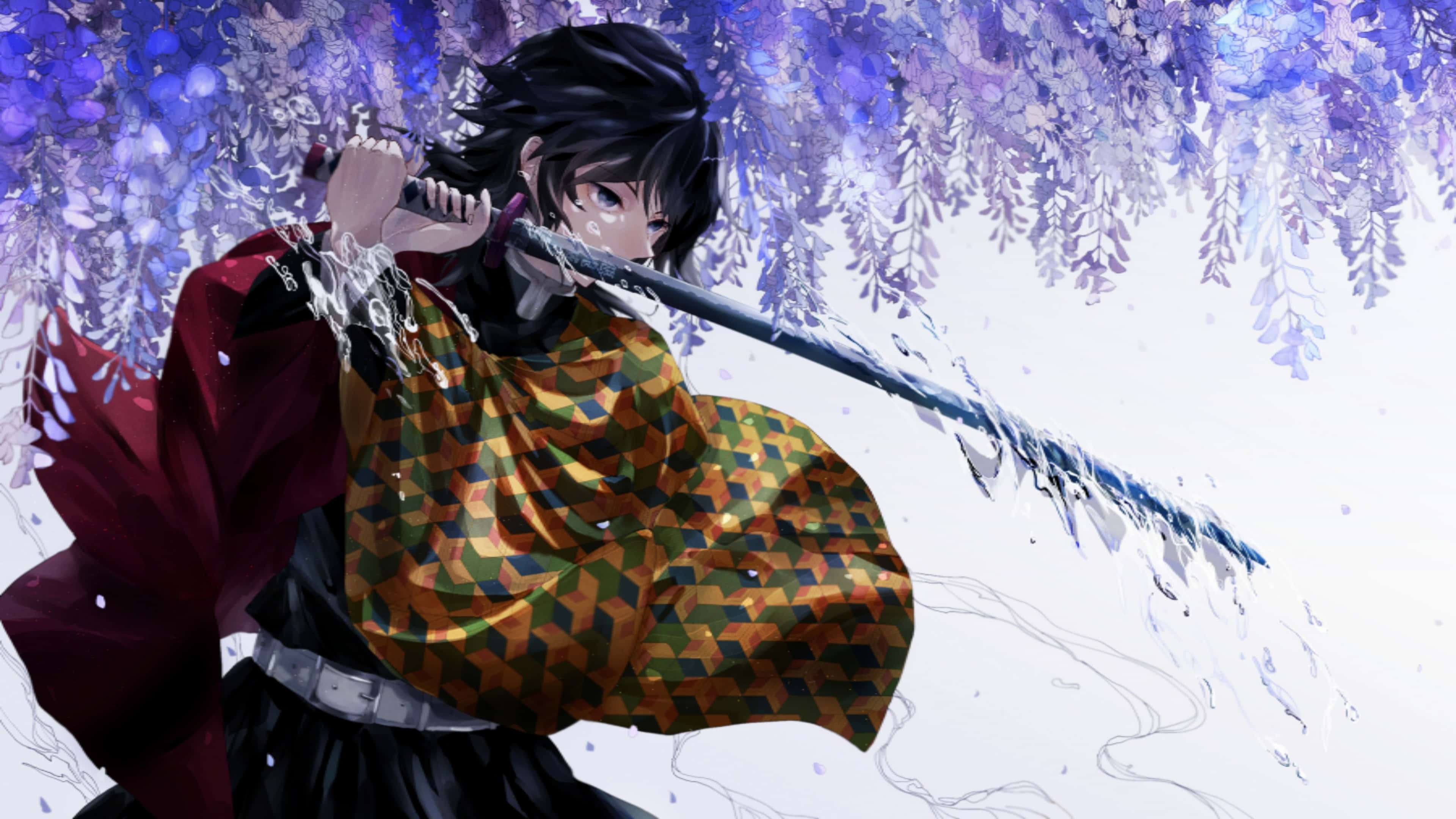 Влезте в света на Demon Slayer Тапет