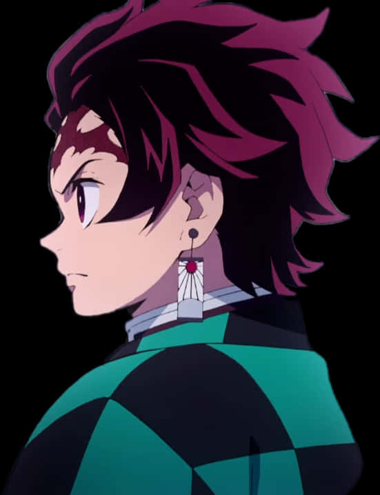 Профил на герой от Demon Slayer Тапет