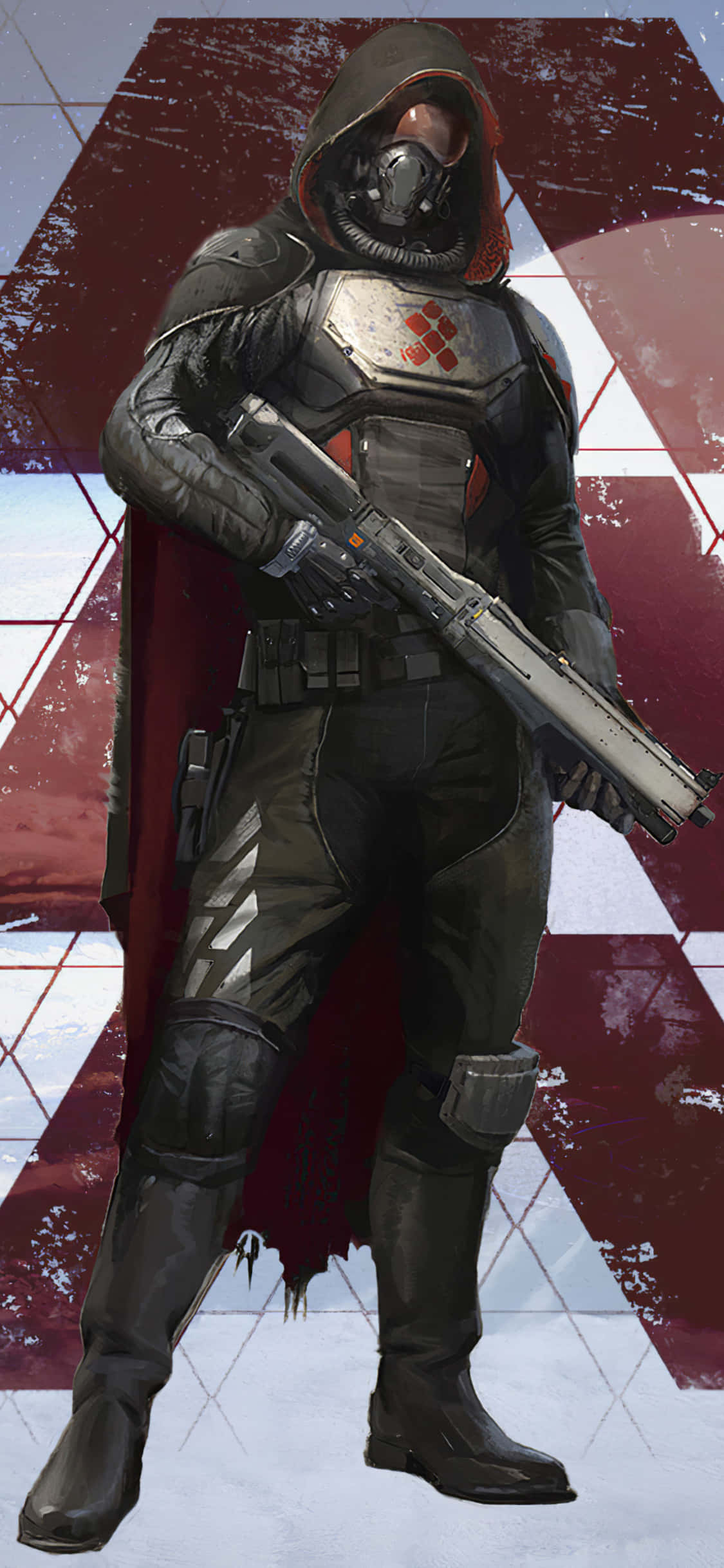 Ловец сражаещ се с Рибарски Рицар в игра Destiny 2 Тапет