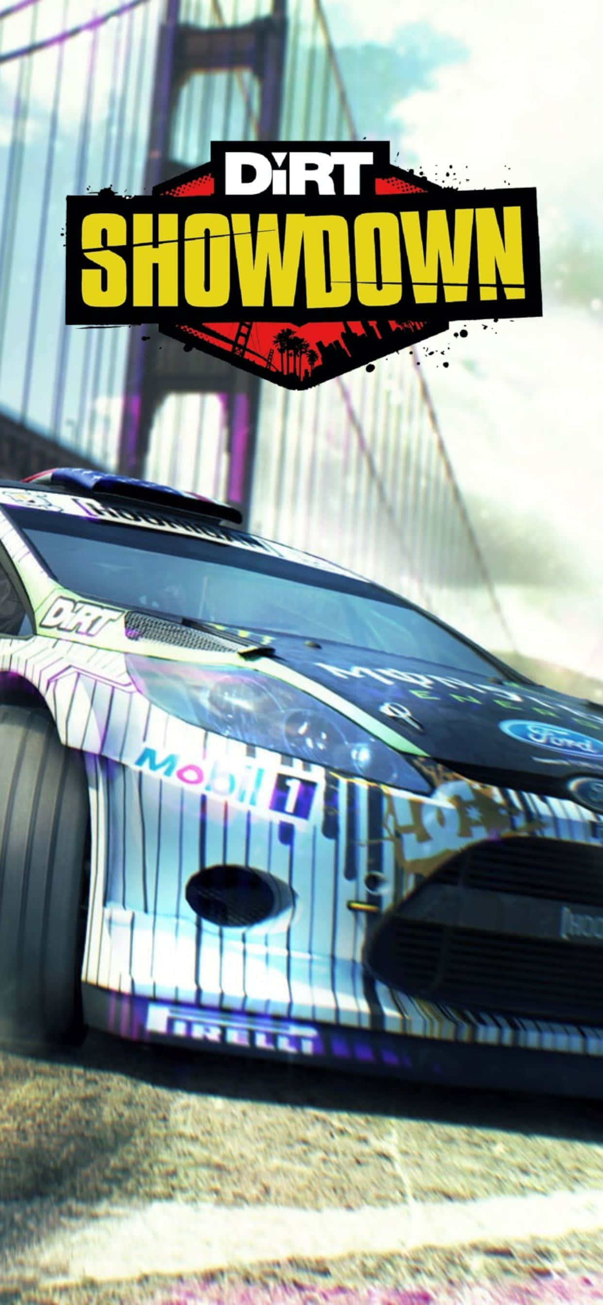 Запалете за Dirt Showdown на iPhone Xs Max Тапет