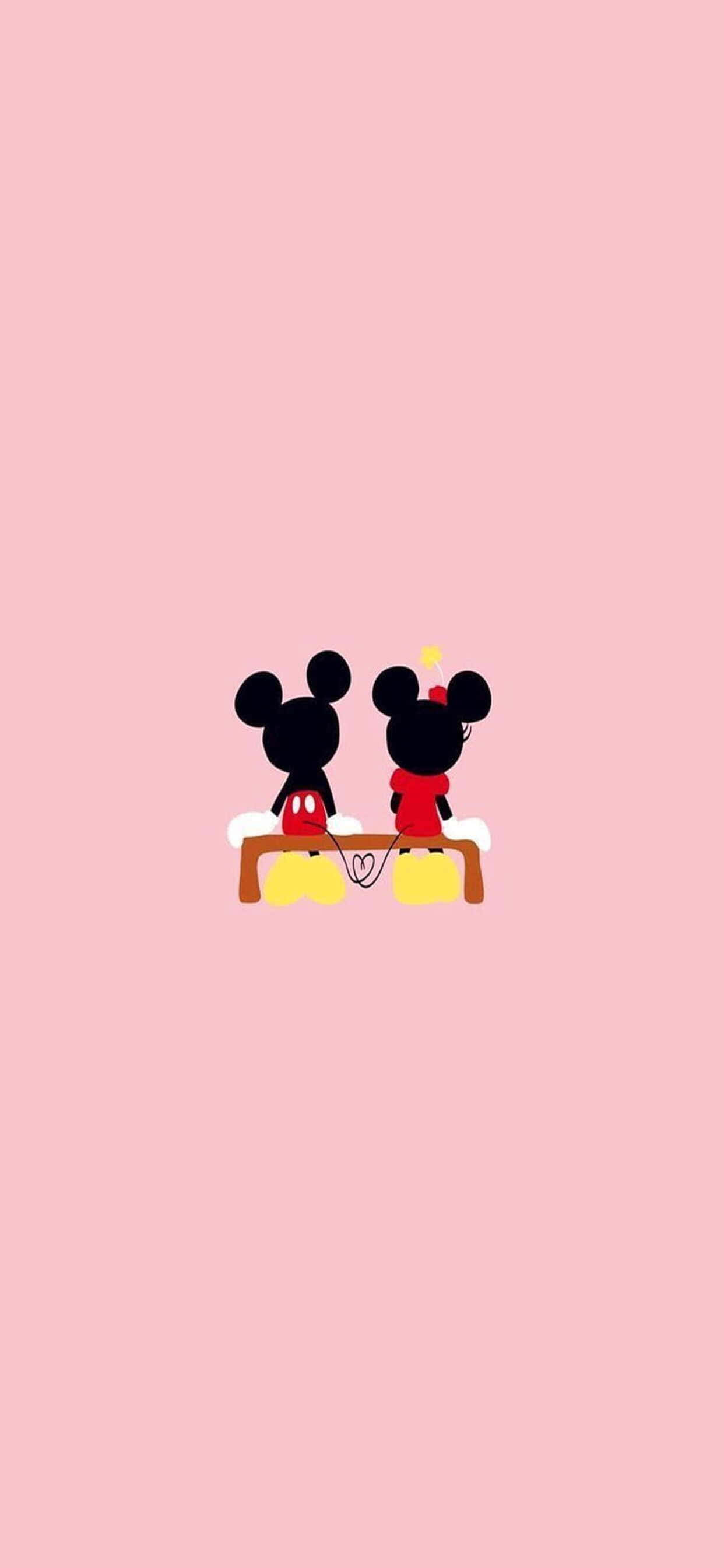Наслаждайте се магическия свят на Disney на вашия iPhone Xs Max Тапет