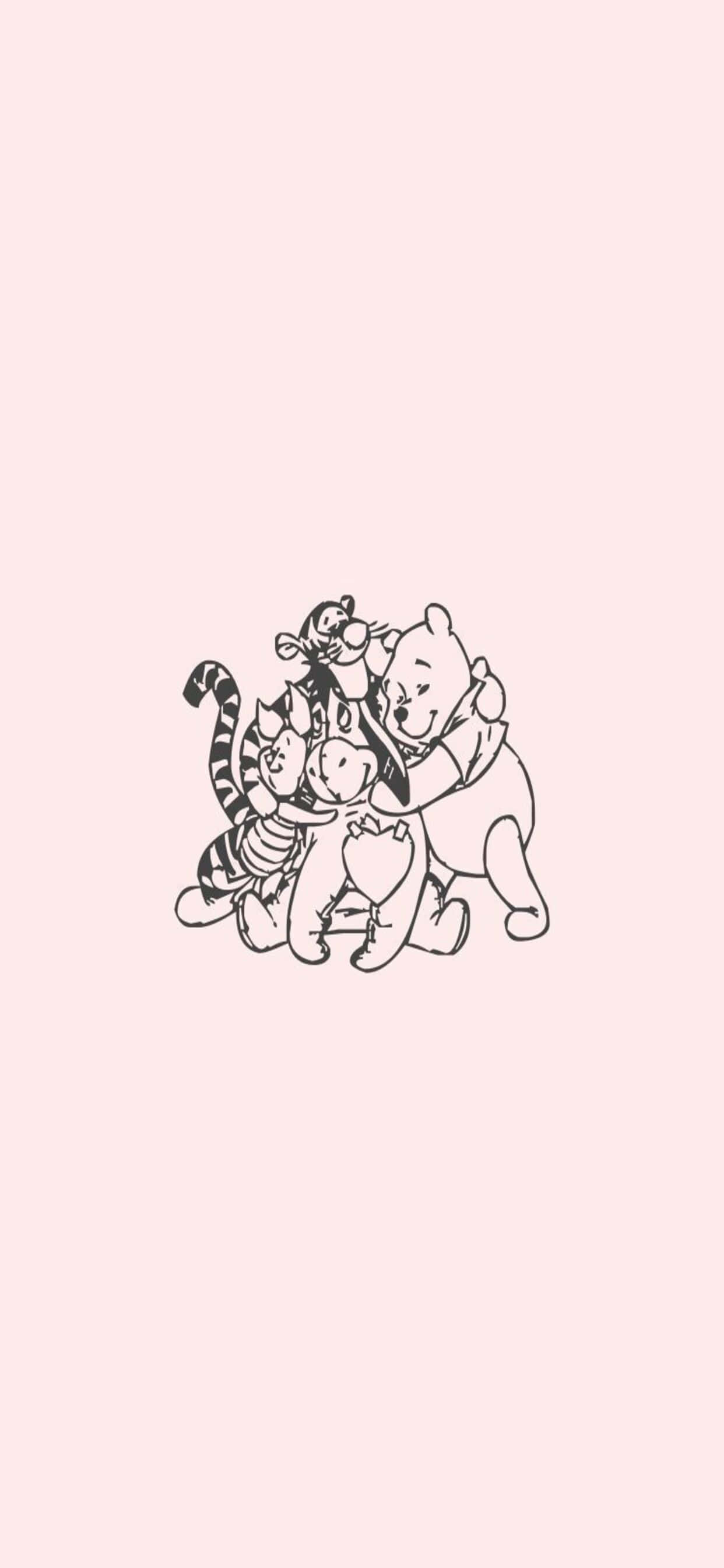 Цветна магия на Disney на iPhone Xs Max Тапет