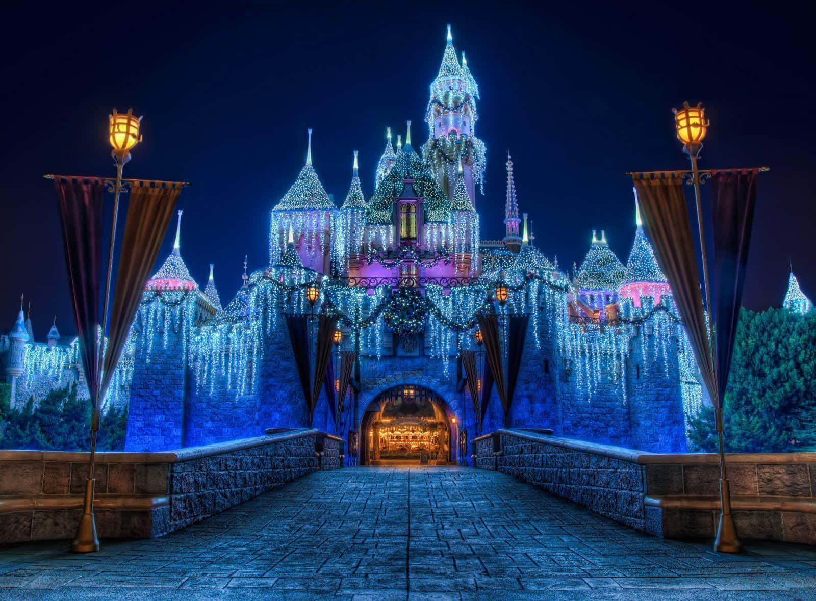 Празнуйте магията на Коледа с Disney! Тапет
