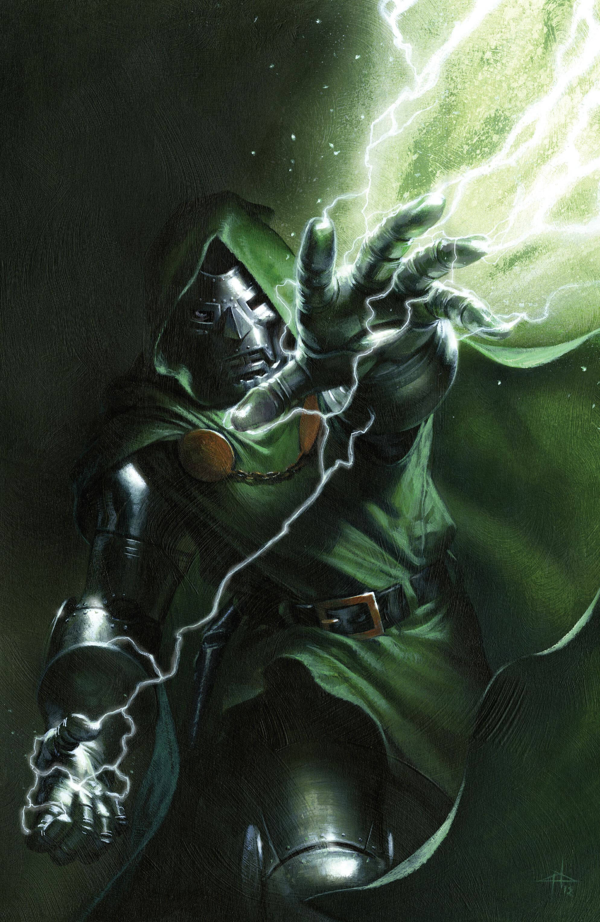 Doctor Doom Мълния Тапет