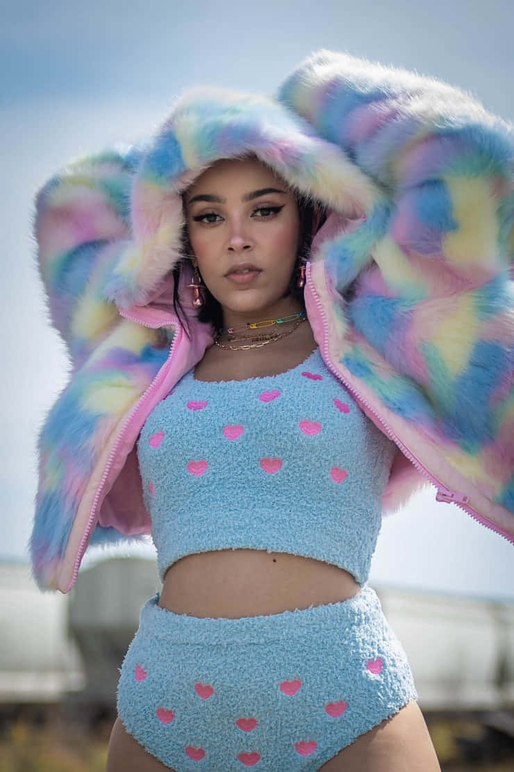 Doja Cat Котешки Сваг Тапет