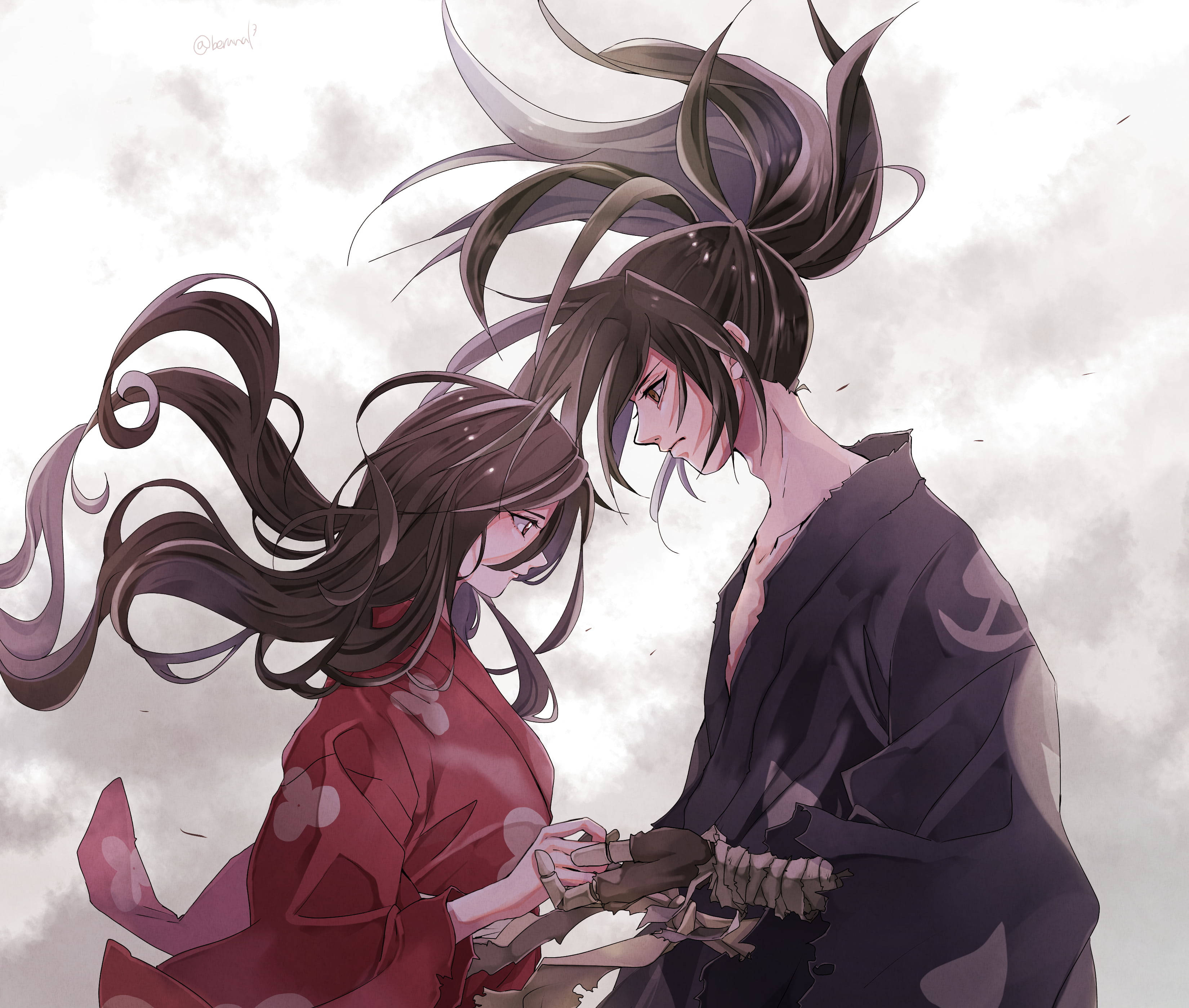 Естетична аниме двойка Dororo Тапет