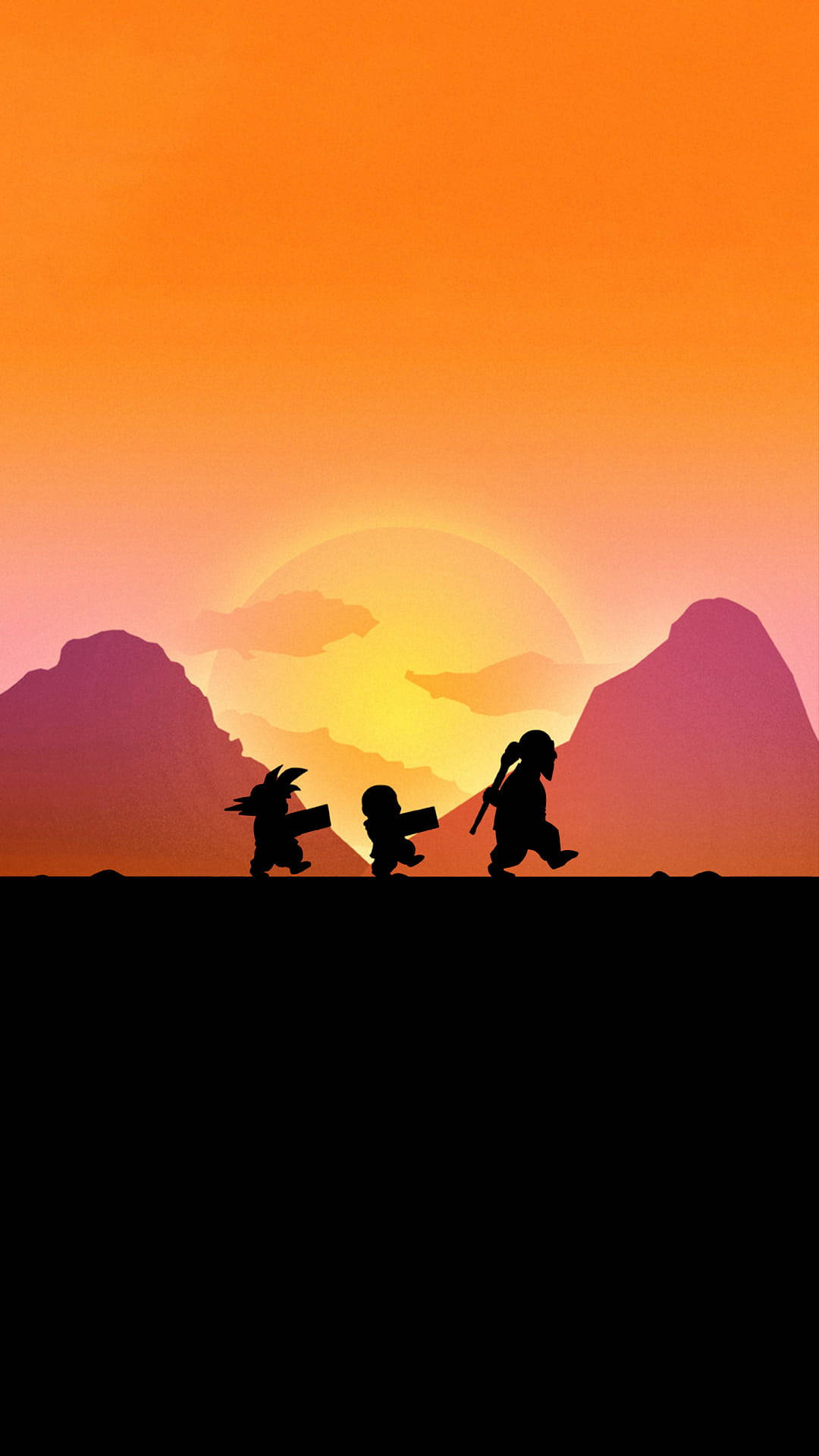 Телефон за геймъри Dragon Ball Тапет