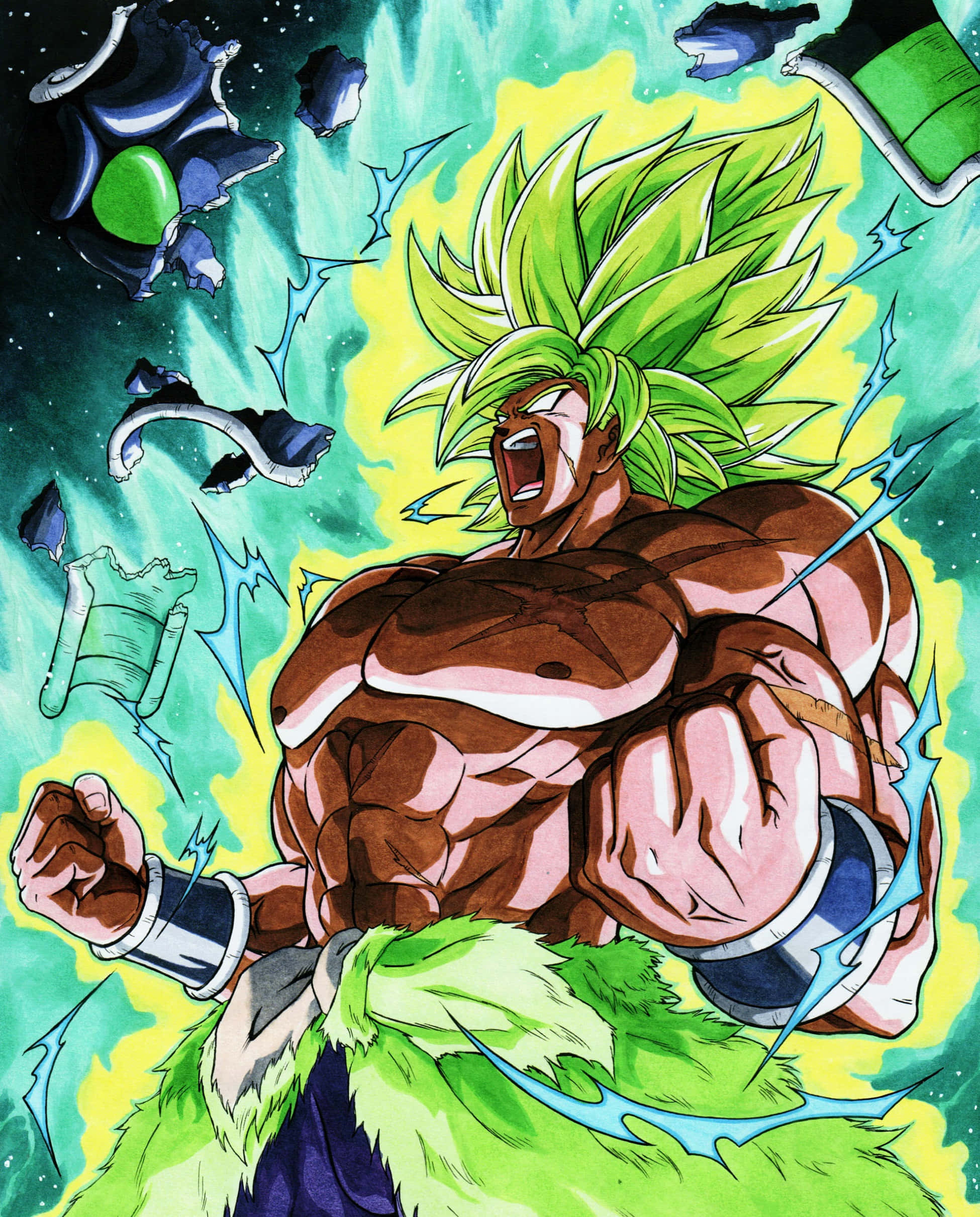 Епичен воин - Dragon Ball Super Broly Тапет