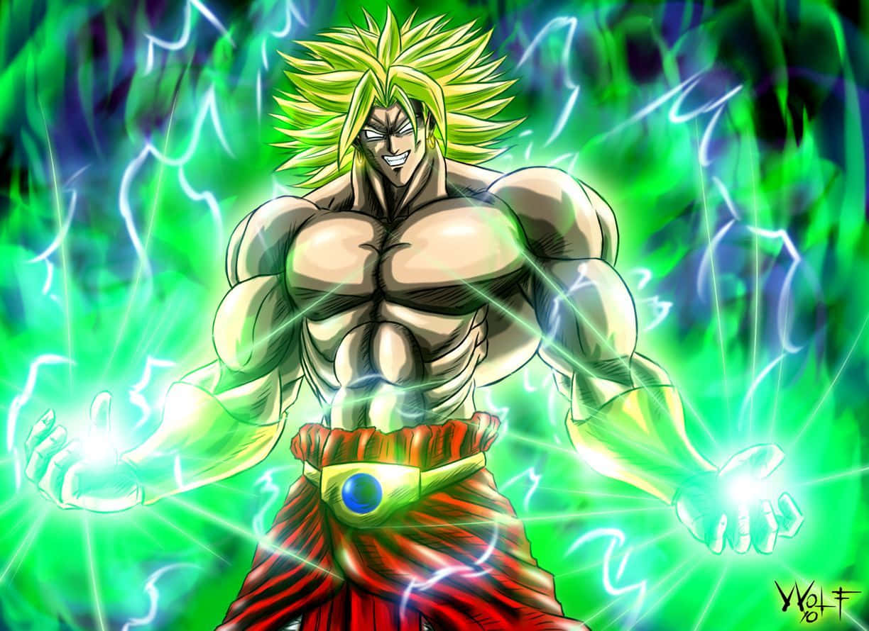 Издигни се с Dragon Ball Super Broly Тапет
