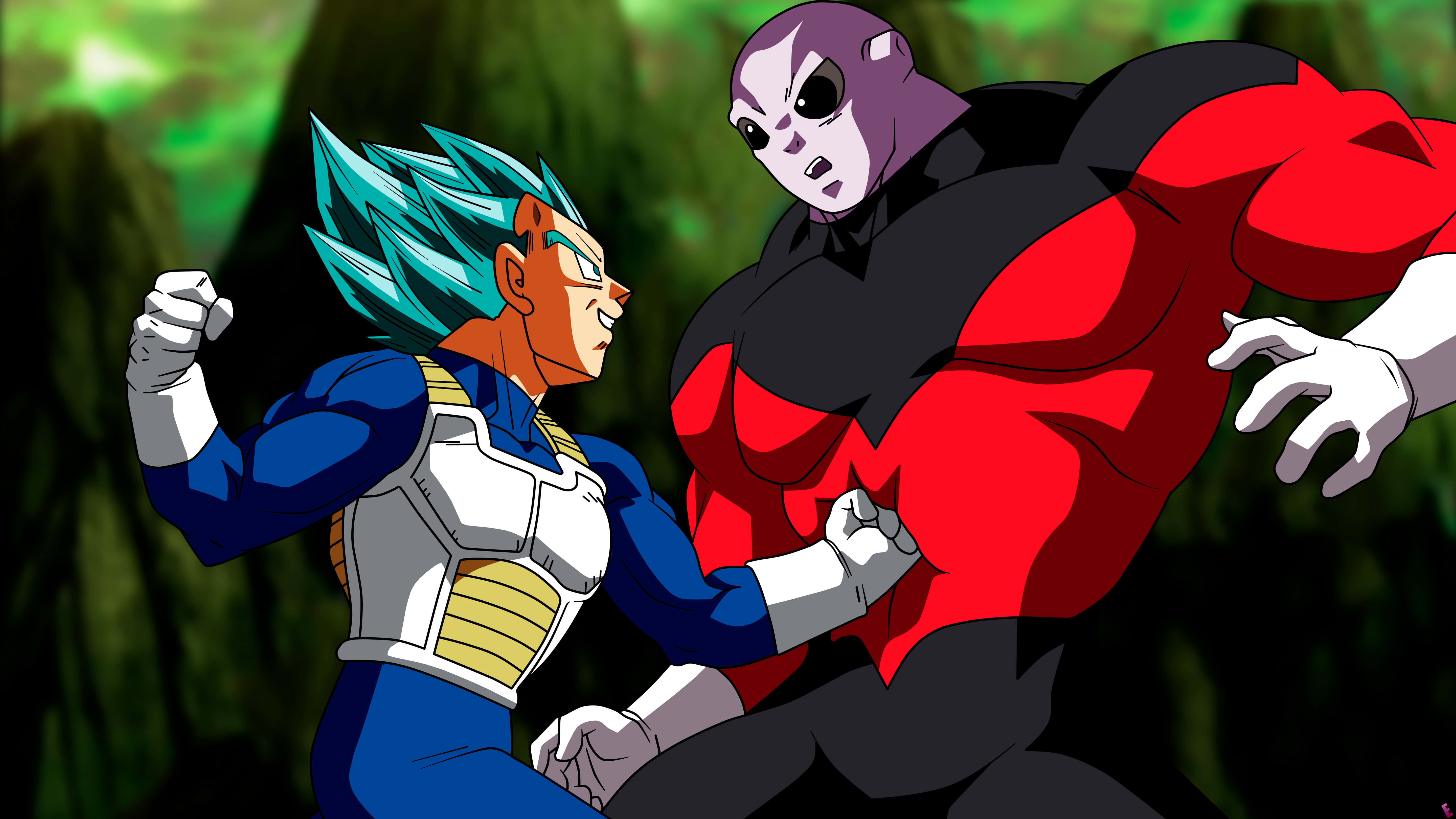 Снимка на Джирен и Вегета от Dragon Ball Super Тапет
