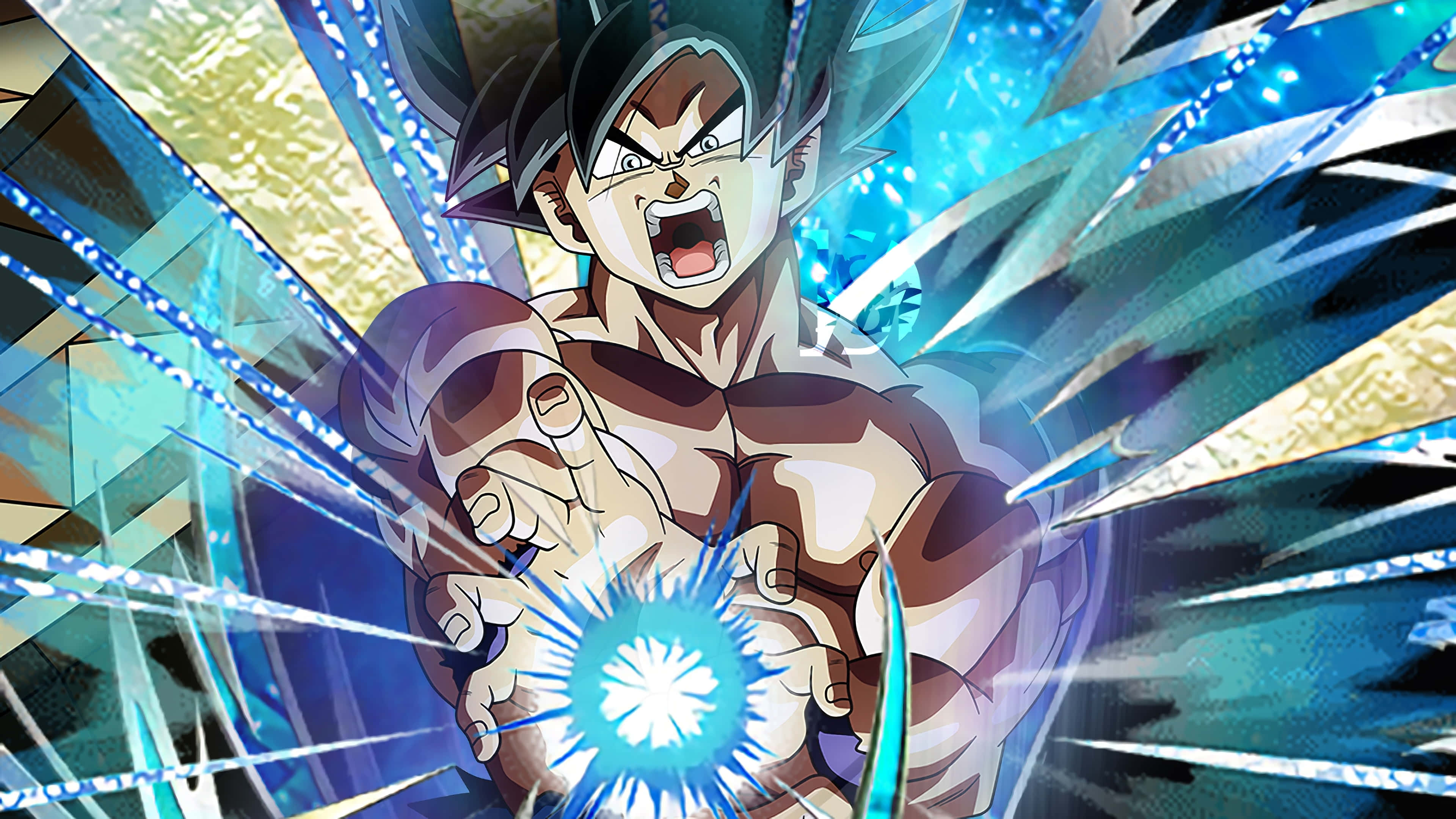 Снимка на Гоку в сила от Dragon Ball Super Тапет