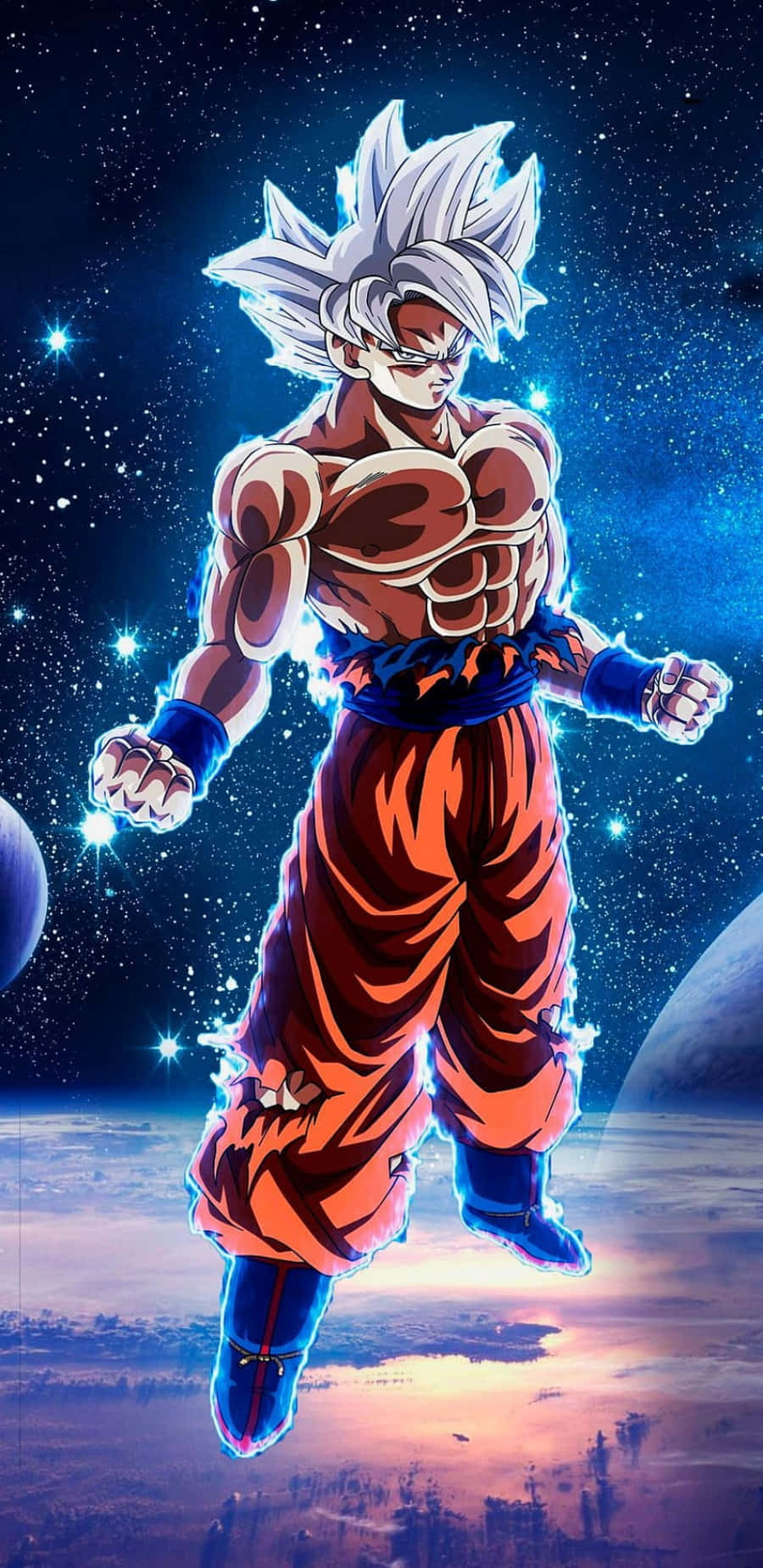 Супер Сайян Сон Гоку Dragon Ball Super iPhone Тапет