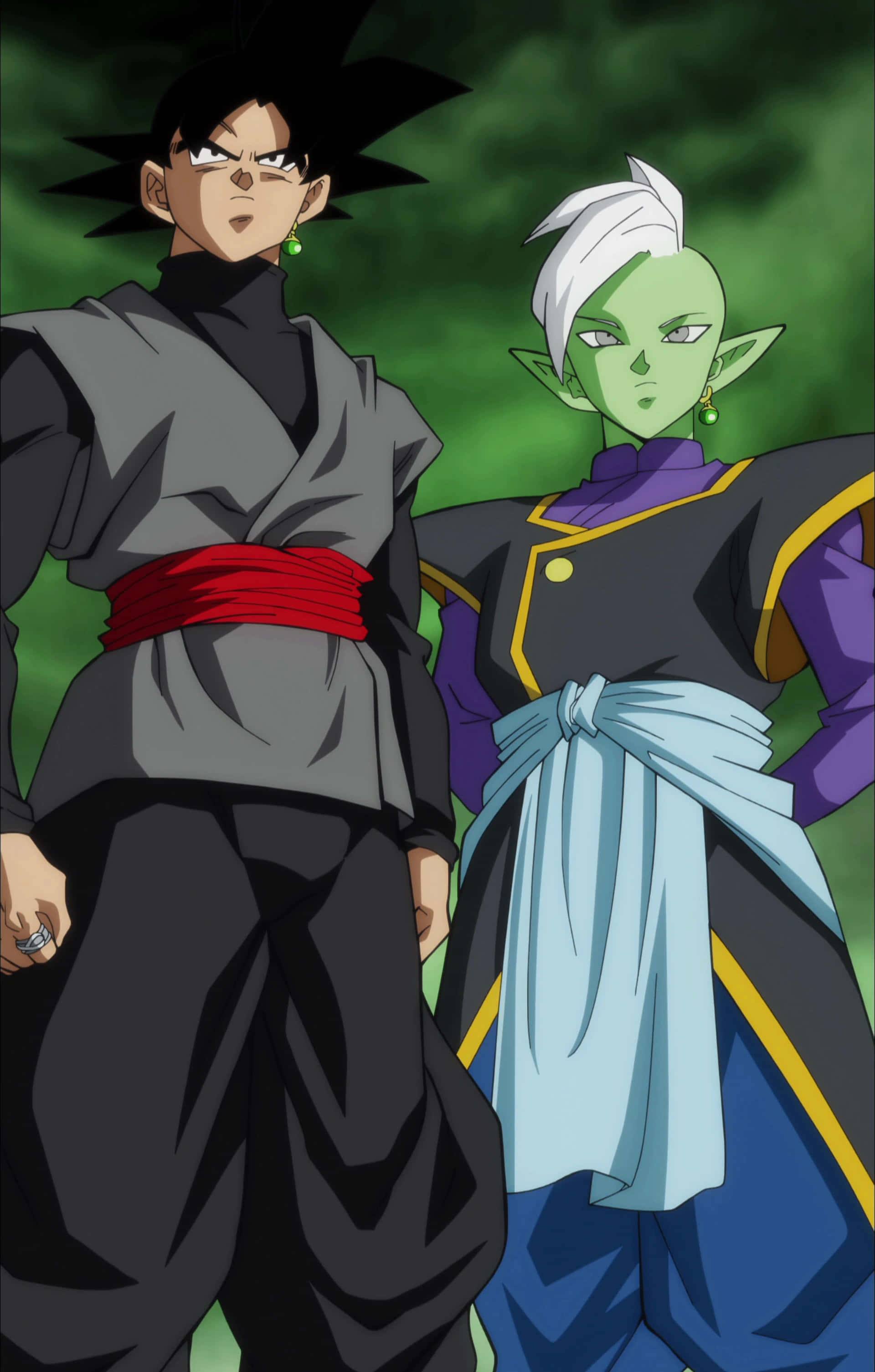 Снимка на Гоку и Замасу от Dragon Ball Super Тапет