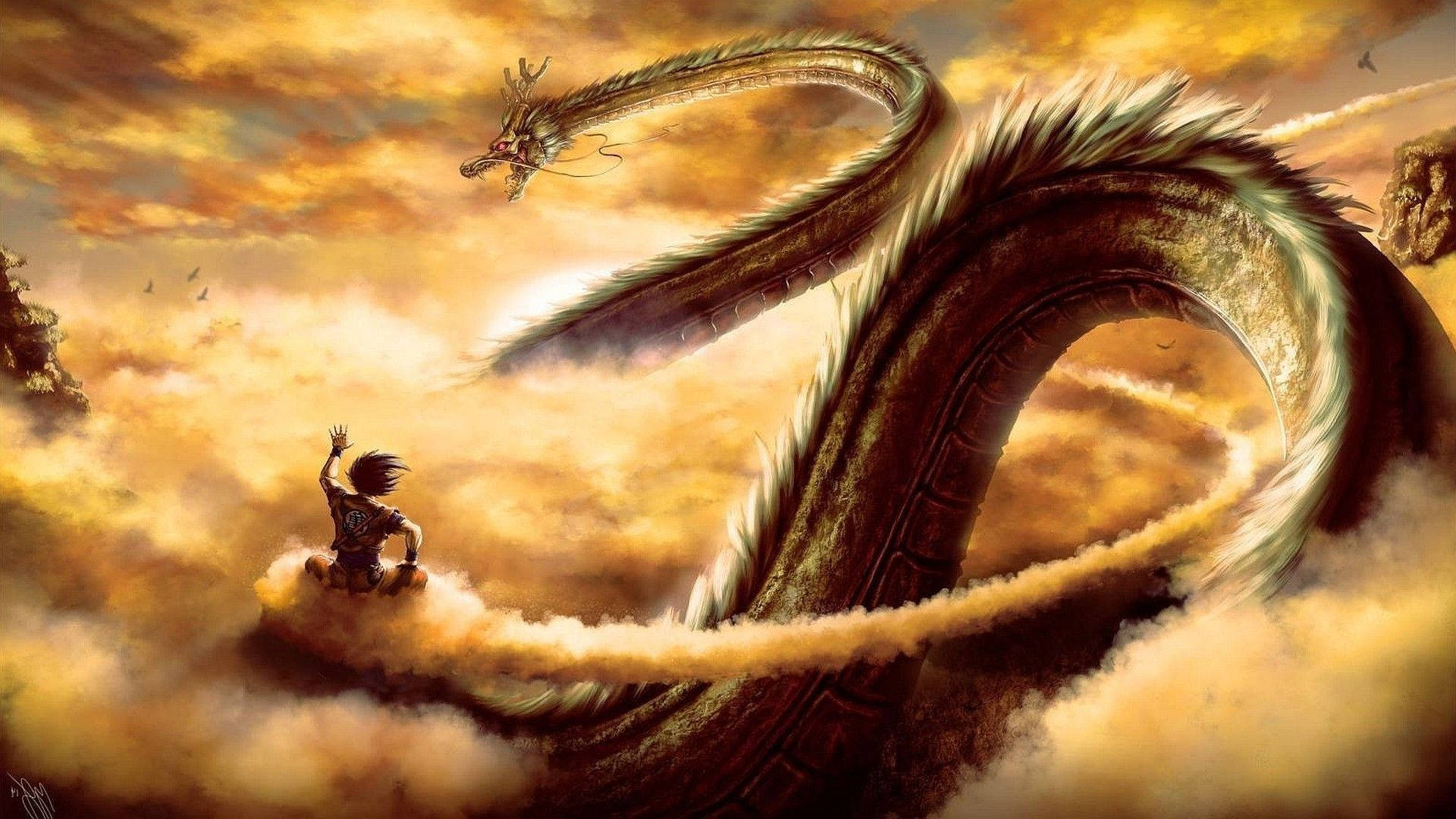Освободете сила отвъд границите в Dragon Ball Z Тапет