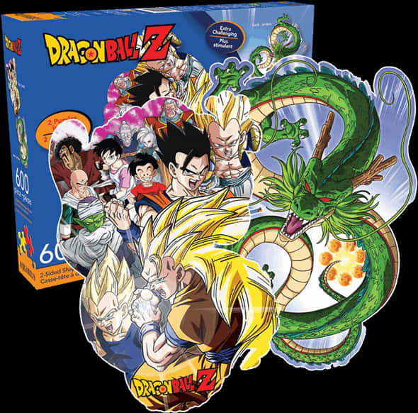 Опаковка на пъзел Dragon Ball Z Тапет