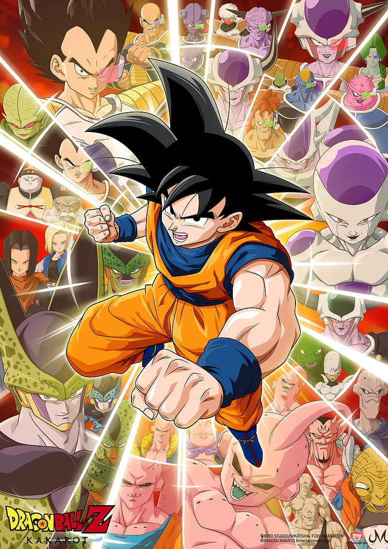 "Освободена сила на Сайян - Dragon Ball Z" Тапет