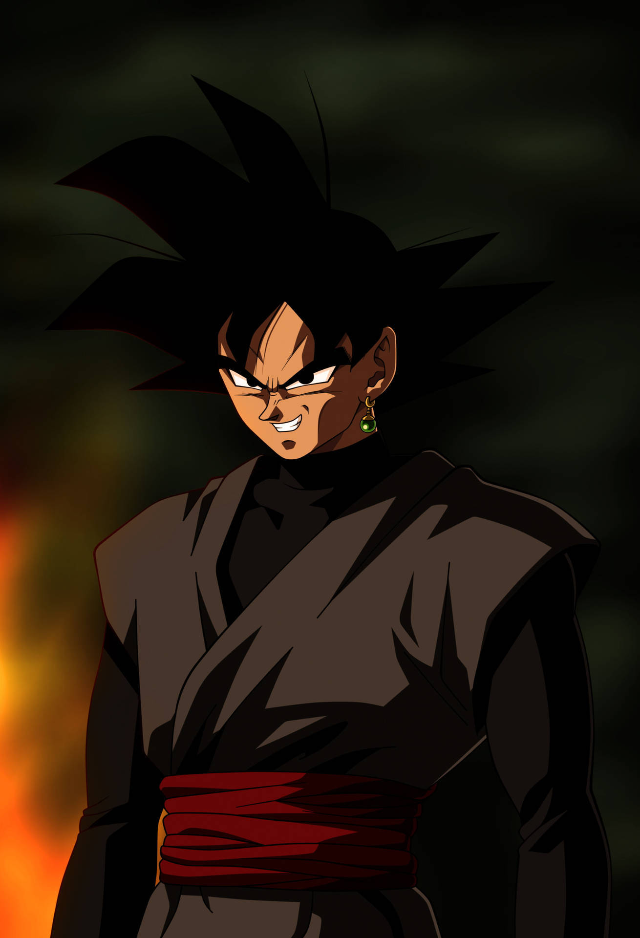 Dragon Ball Zamasu Black Goku Естетика Тапет